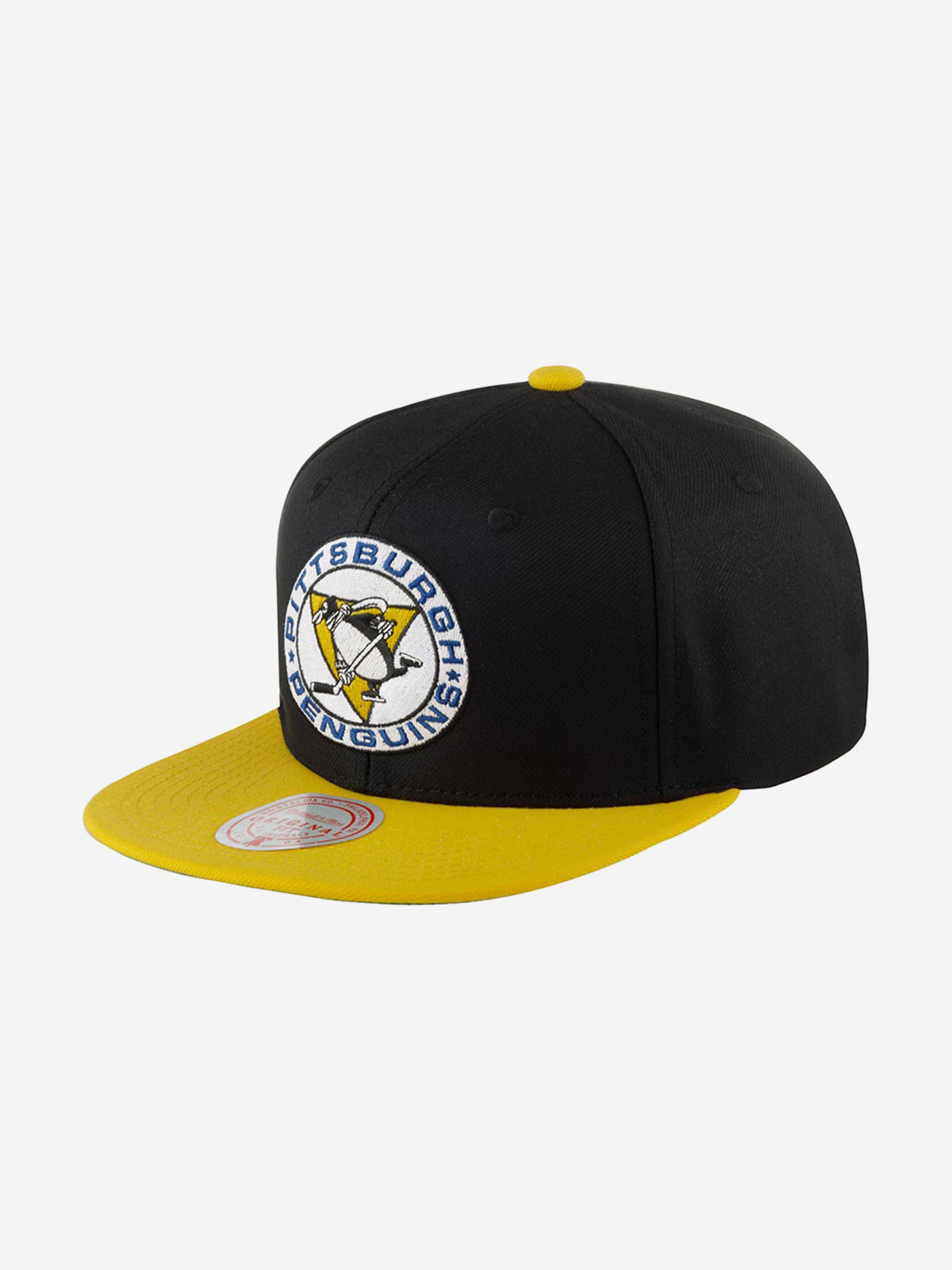 Изображение товара Бейсболка с прямым козырьком MITCHELL NESS Pittsburgh Penguins всесезонная унисекс