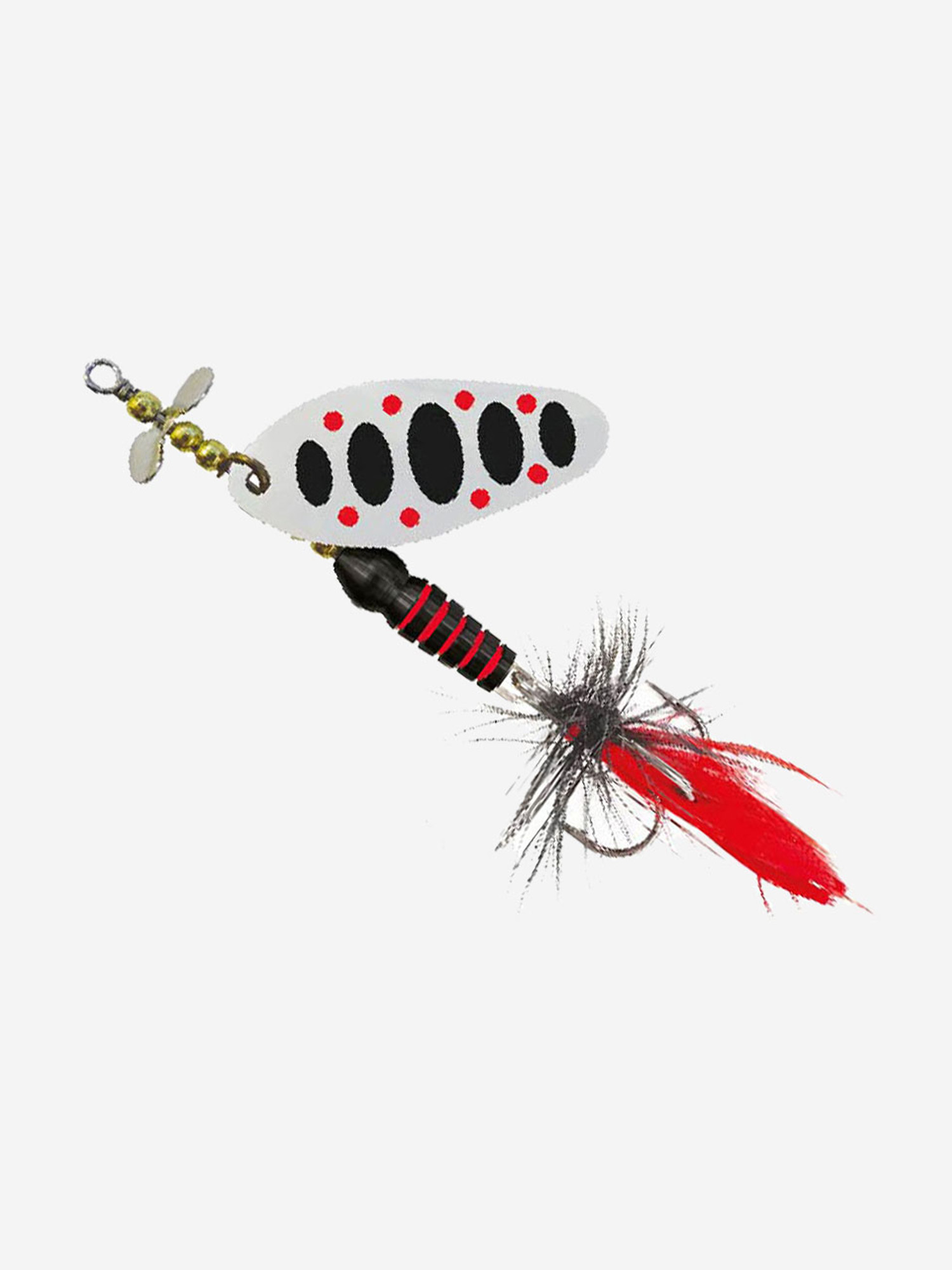 

Блесна для рыбалки вращающаяся (вертушка) Stinger Copter CP  #008, 9гр, Серый