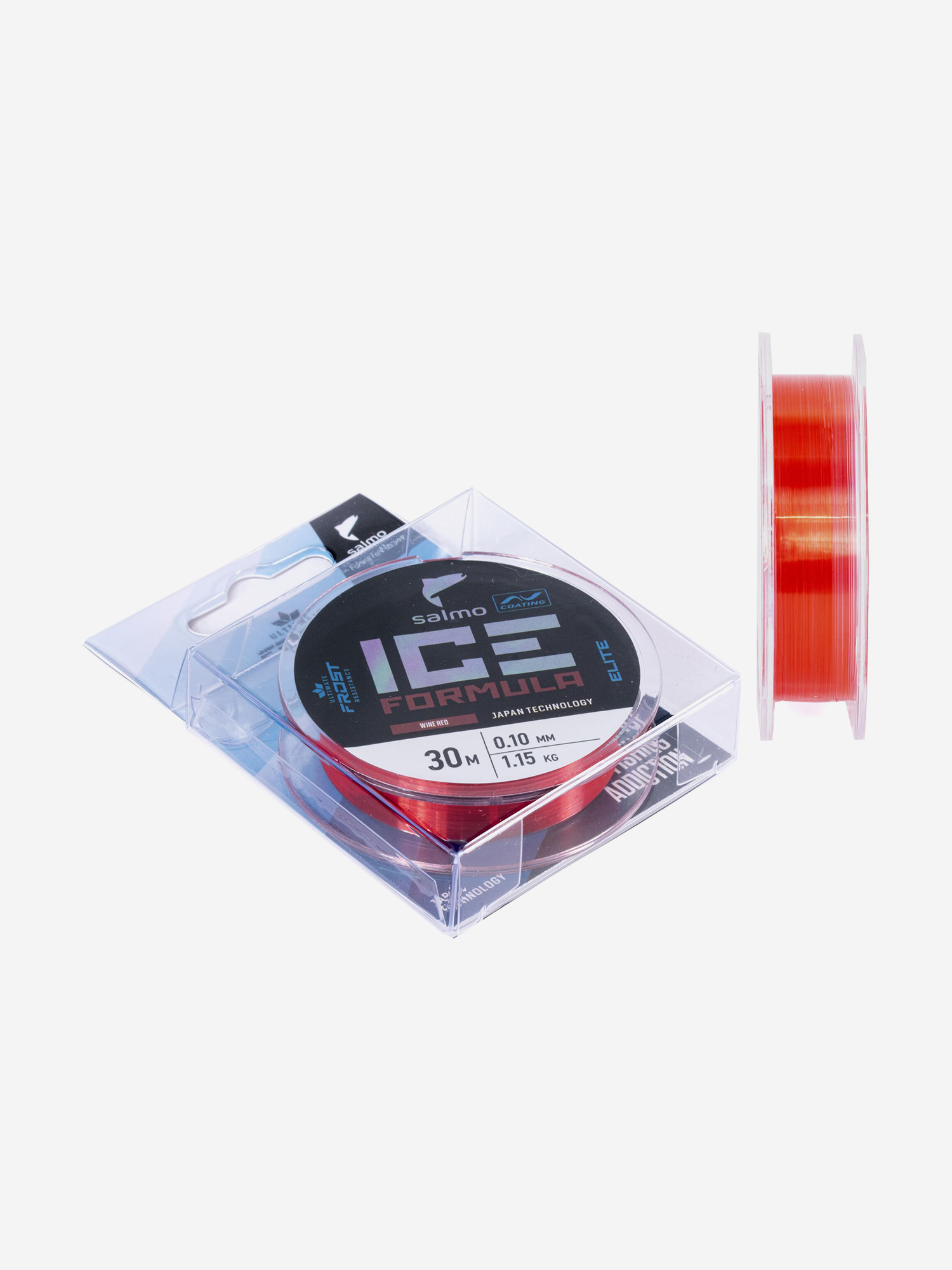 Изображение товара Леска для зимней рыбалки Salmo Elite ICE FORMULA Wine red 30 м диаметр 0,1 мм