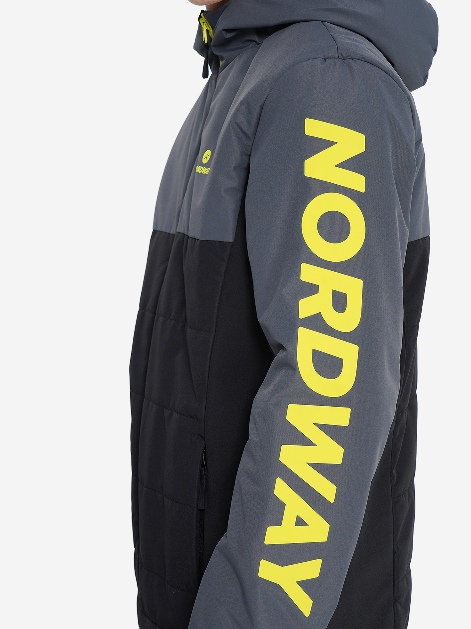 фото Куртка утепленная для мальчиков nordway, черный