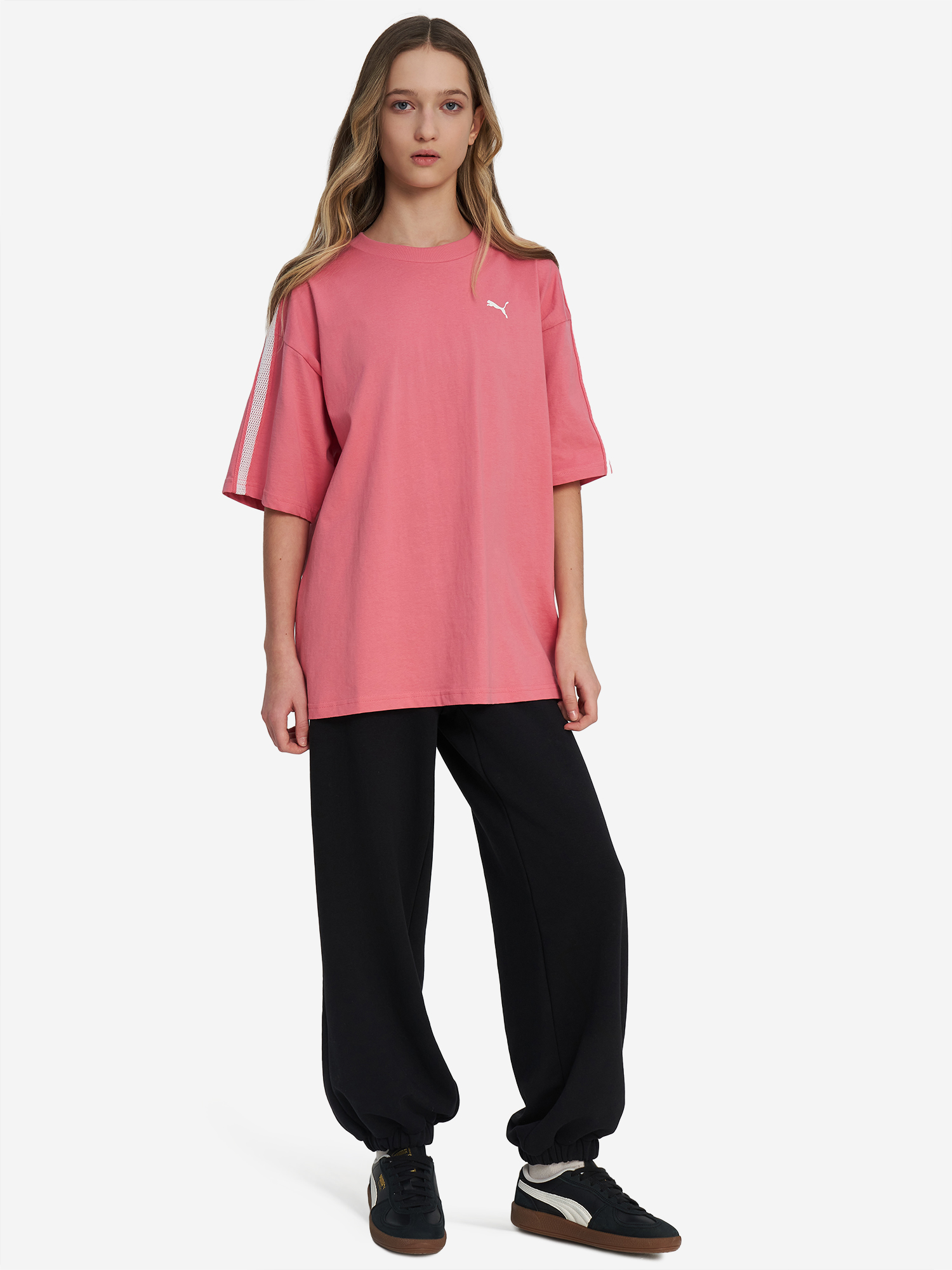 Футболка для девочек PUMA Luminous Cloud, Розовый 4