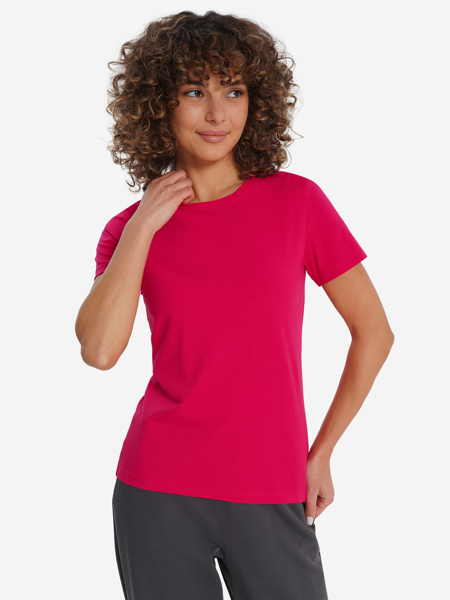 

Футболка женская GSD, Розовый