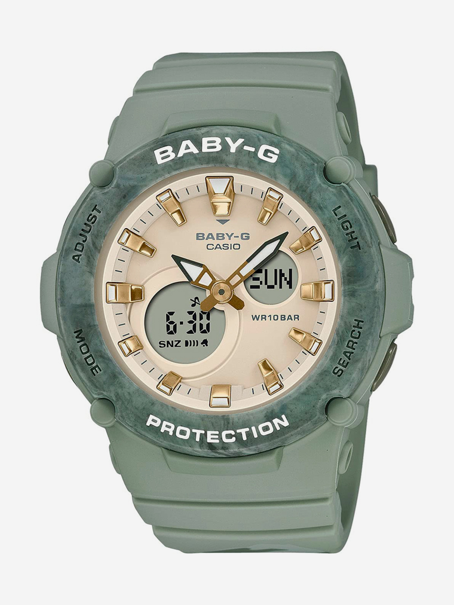 

Спортивные часы CASIO BGA-275M-3A, Зеленый