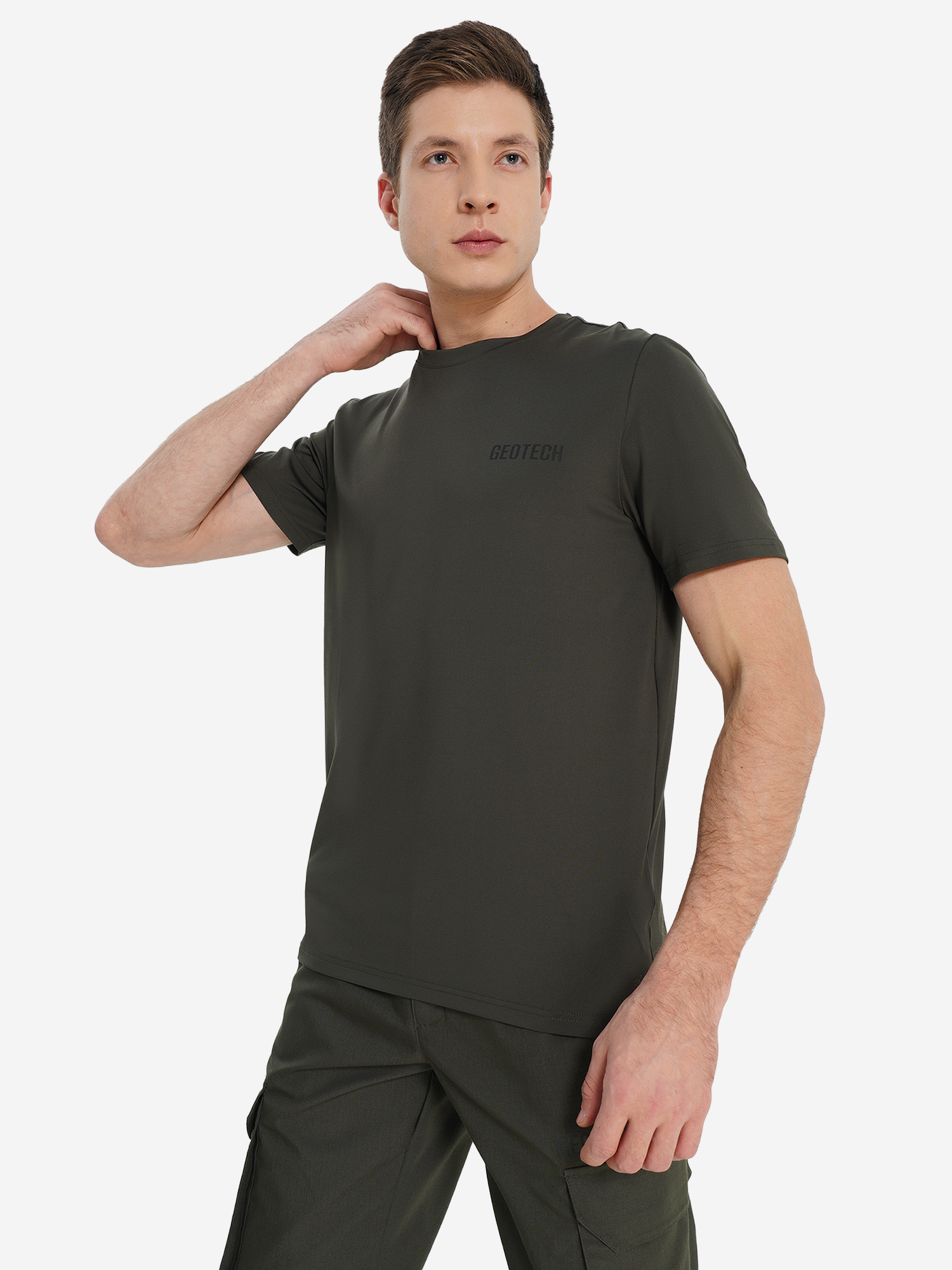 Футболка мужская Geotech, зеленый, арт. 134257G2P-74