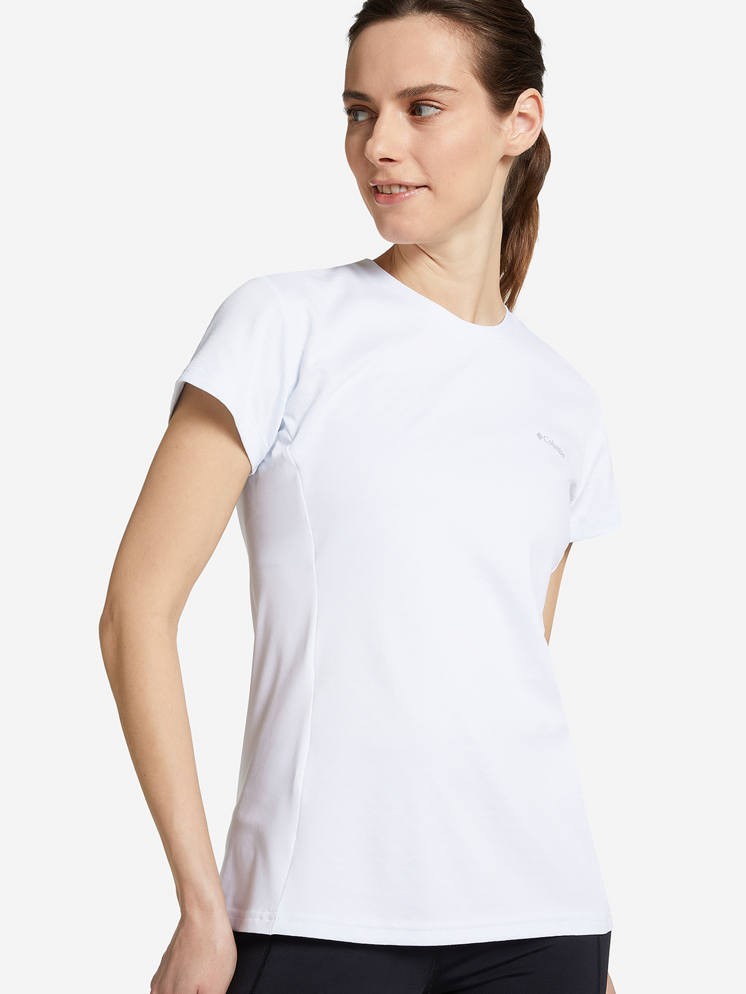 

Футболка женская Columbia W Zero Ice Cirro-Cool SS Shirt, Белый