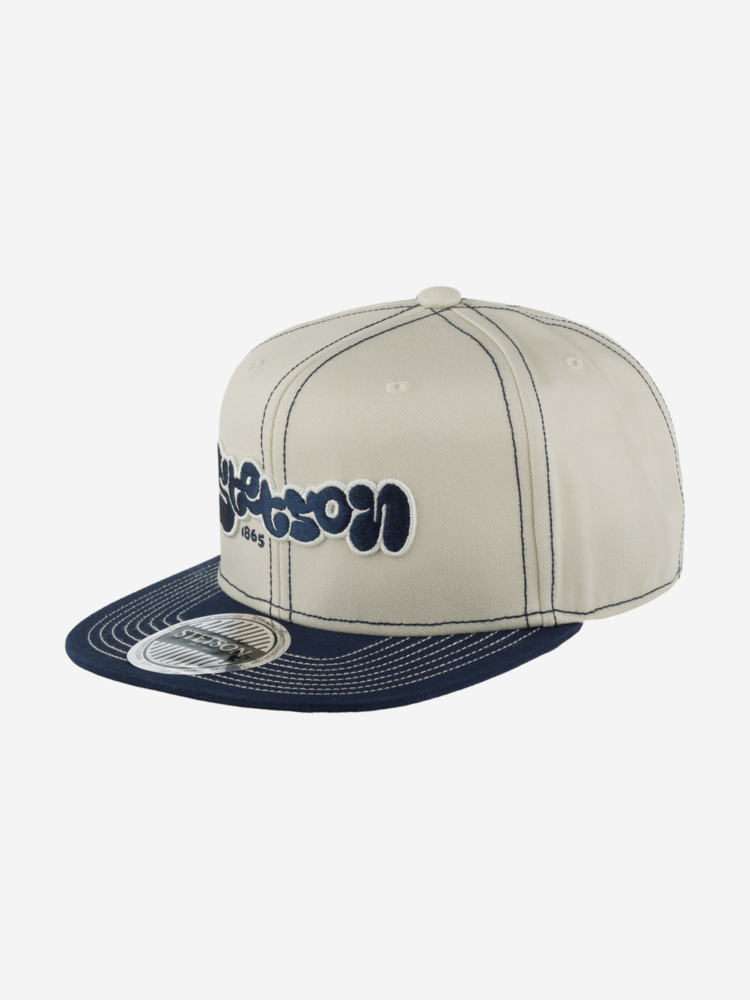 Бейсболка STETSON 7781145 BASEBALL CAP COTTON (синий), Синий 02-997XDOXS9Z-06, размер Без размера - фото 1