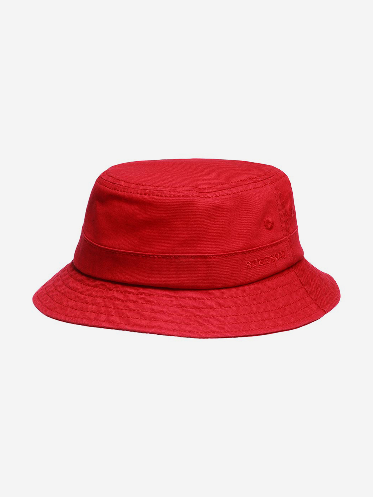 

Панама STETSON 1811110 BUCKET COTTON TWILL (красный), Красный