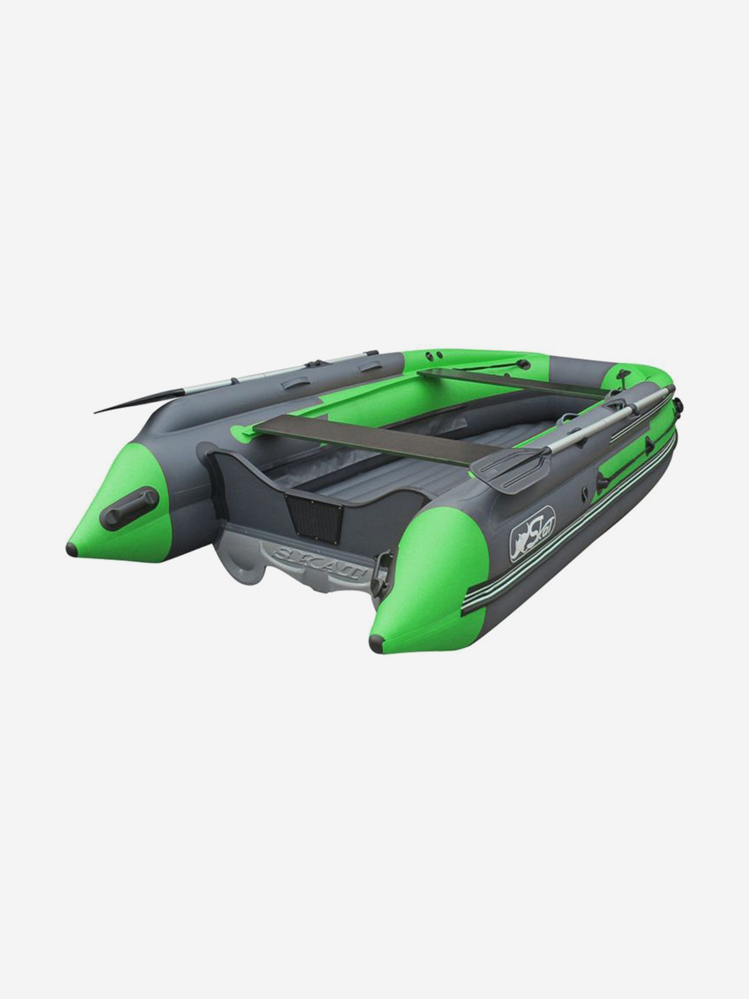 Изображение товара Лодка Reef Skat Triton (Риф Скат Тритон) 400 NDFi тёмно-серая/ярко-зелёная с интегрированным фальшбортом, Темно-серый/зеленый Изображение товара Лодка Reef Skat Triton (Риф Скат Тритон) 400 NDFi тёмно-серая/ярко-зелёная с интегрированным фальшбортом, Темно-серый/зеленый