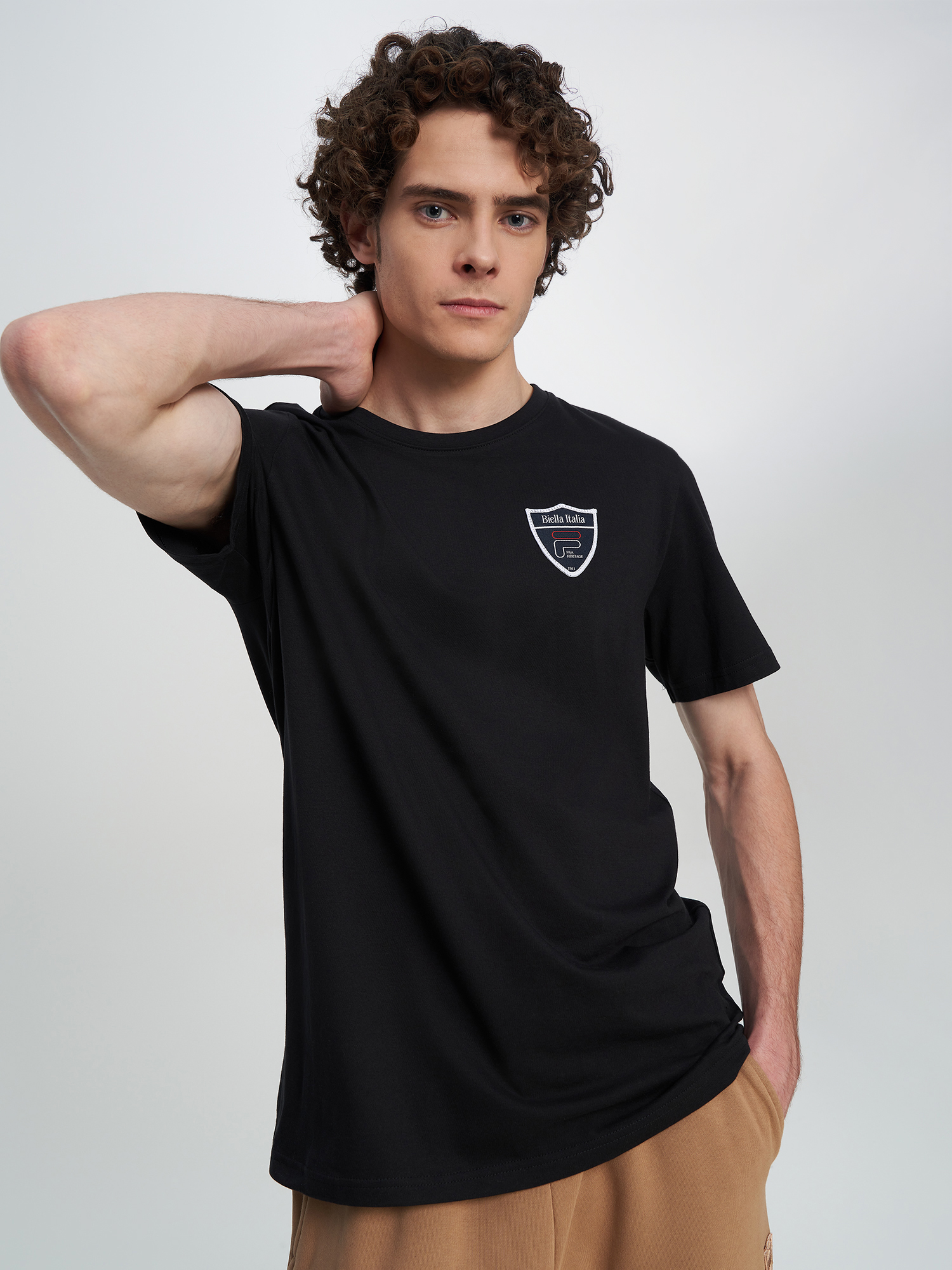 Футболка мужская FILA, Черный