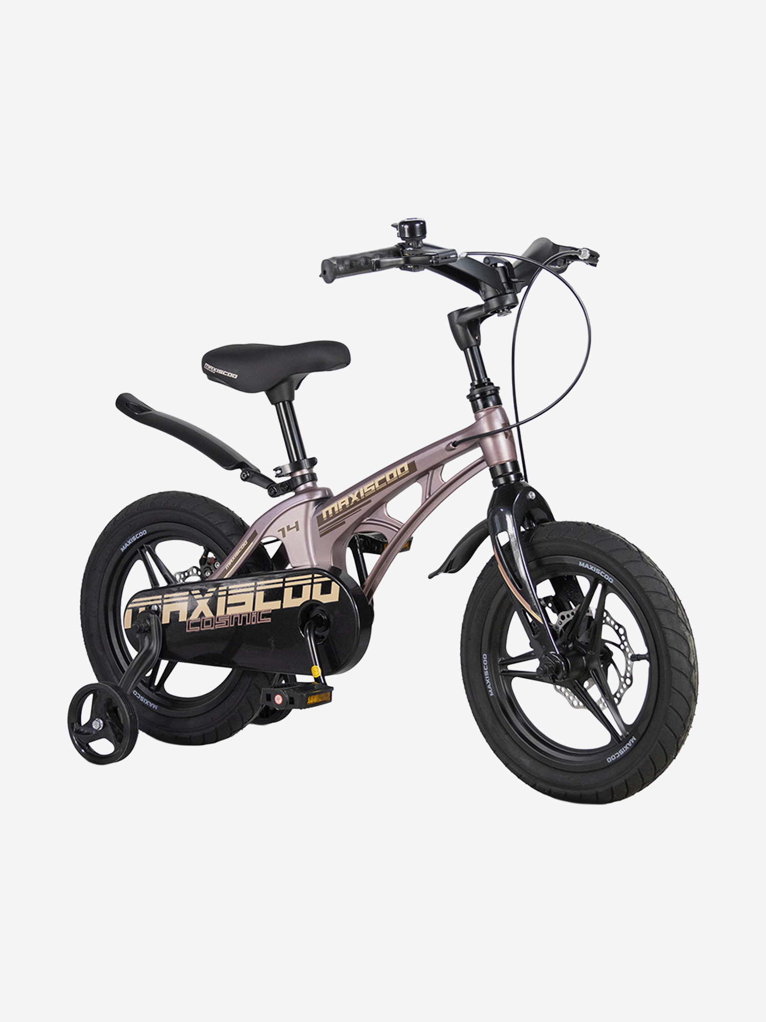 Изображение товара Велосипед детский Maxiscoo COSMIC Deluxe Plus 14'' бронзовый матовый, 2026