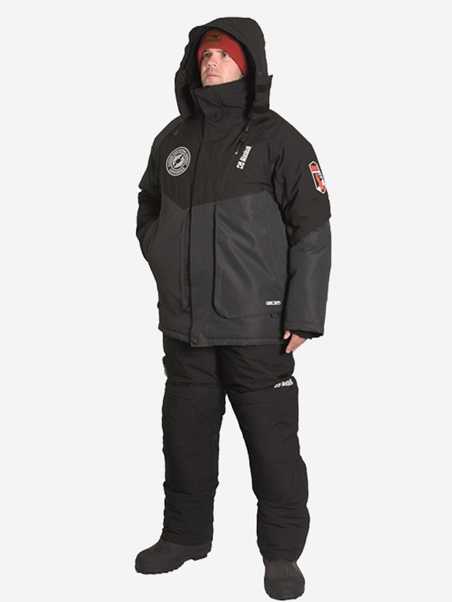 

Костюм зимний Alaskan Savoonga XXXL серый/черный (куртка+полукомбинезон), Серый