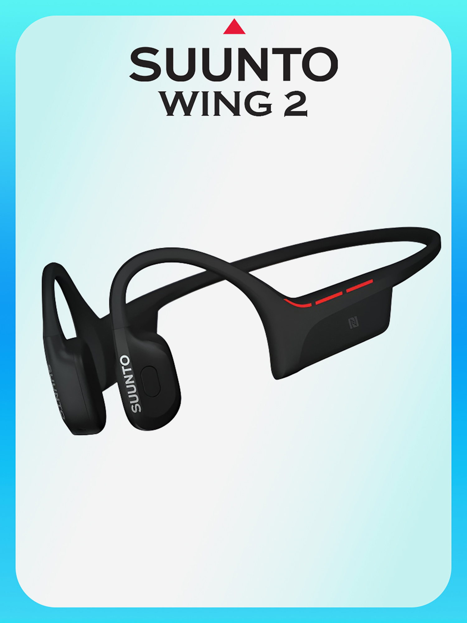 Изображение товара Наушники SUUNTO Wing 2, с внешним аккумулятором, черный, Черный