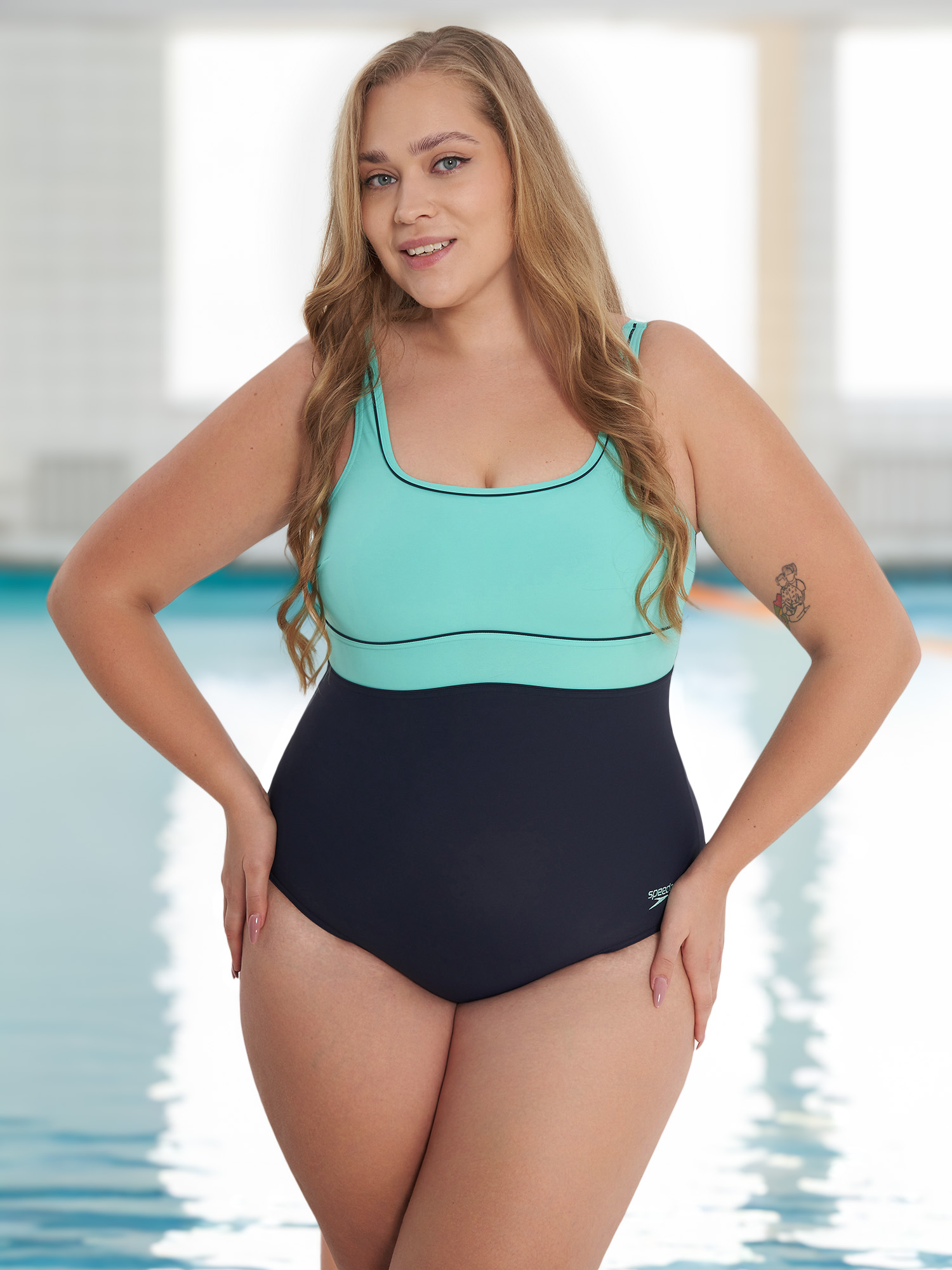 

Купальник слитный женский Speedo Eclipse, Синий