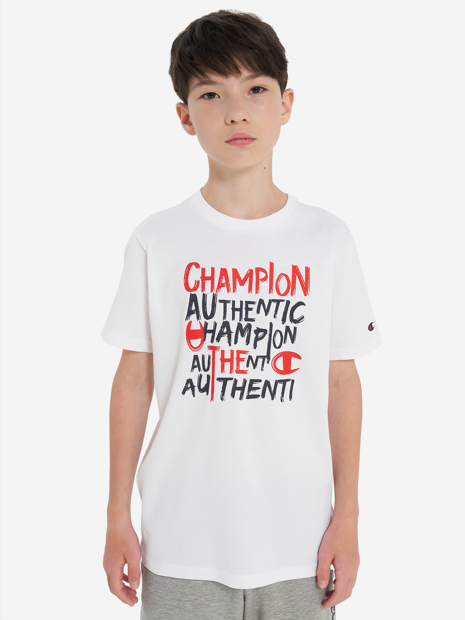 фото Футболка для мальчиков champion, белый