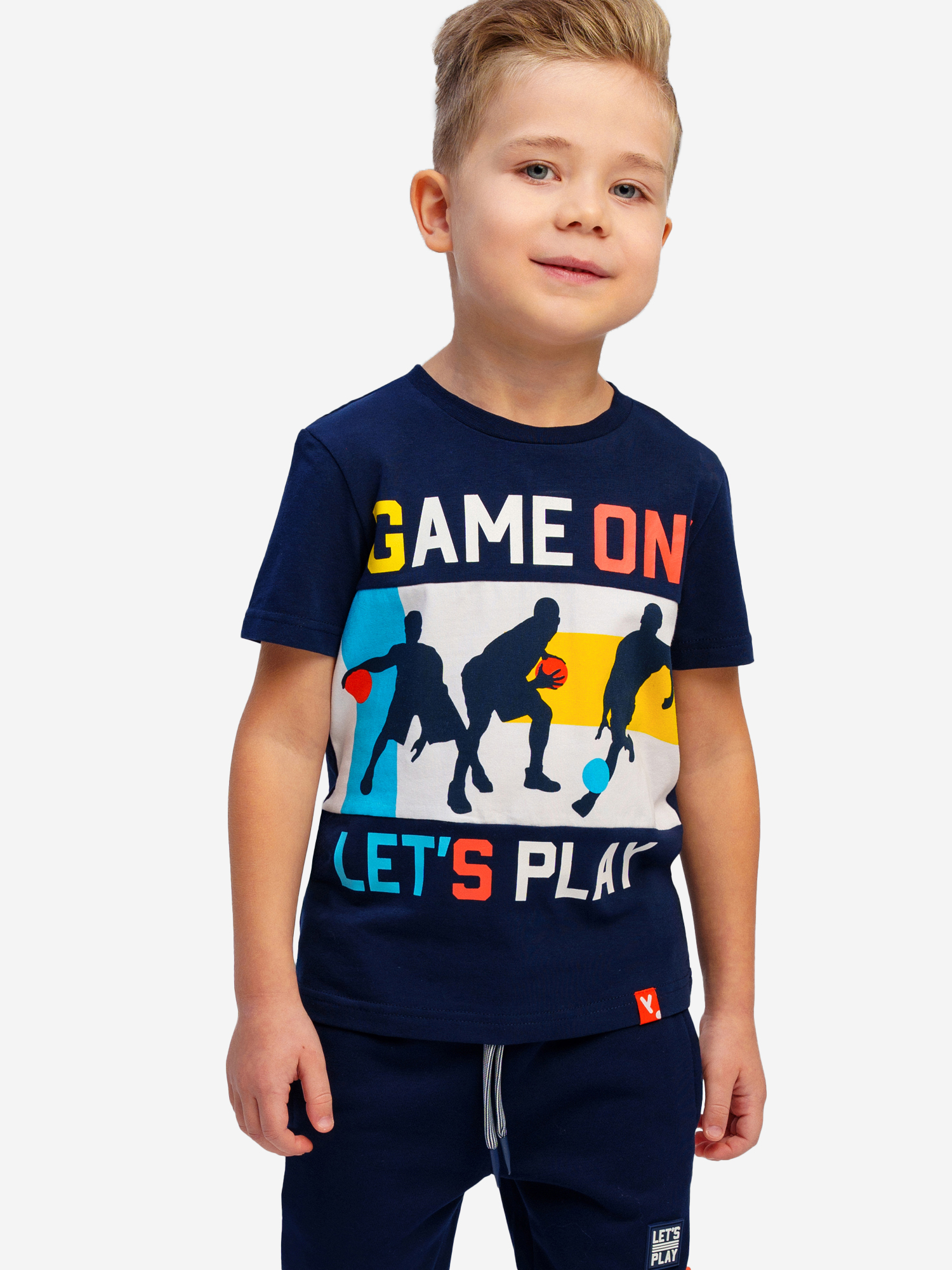 

Футболка Playtoday для мальчика, Синий