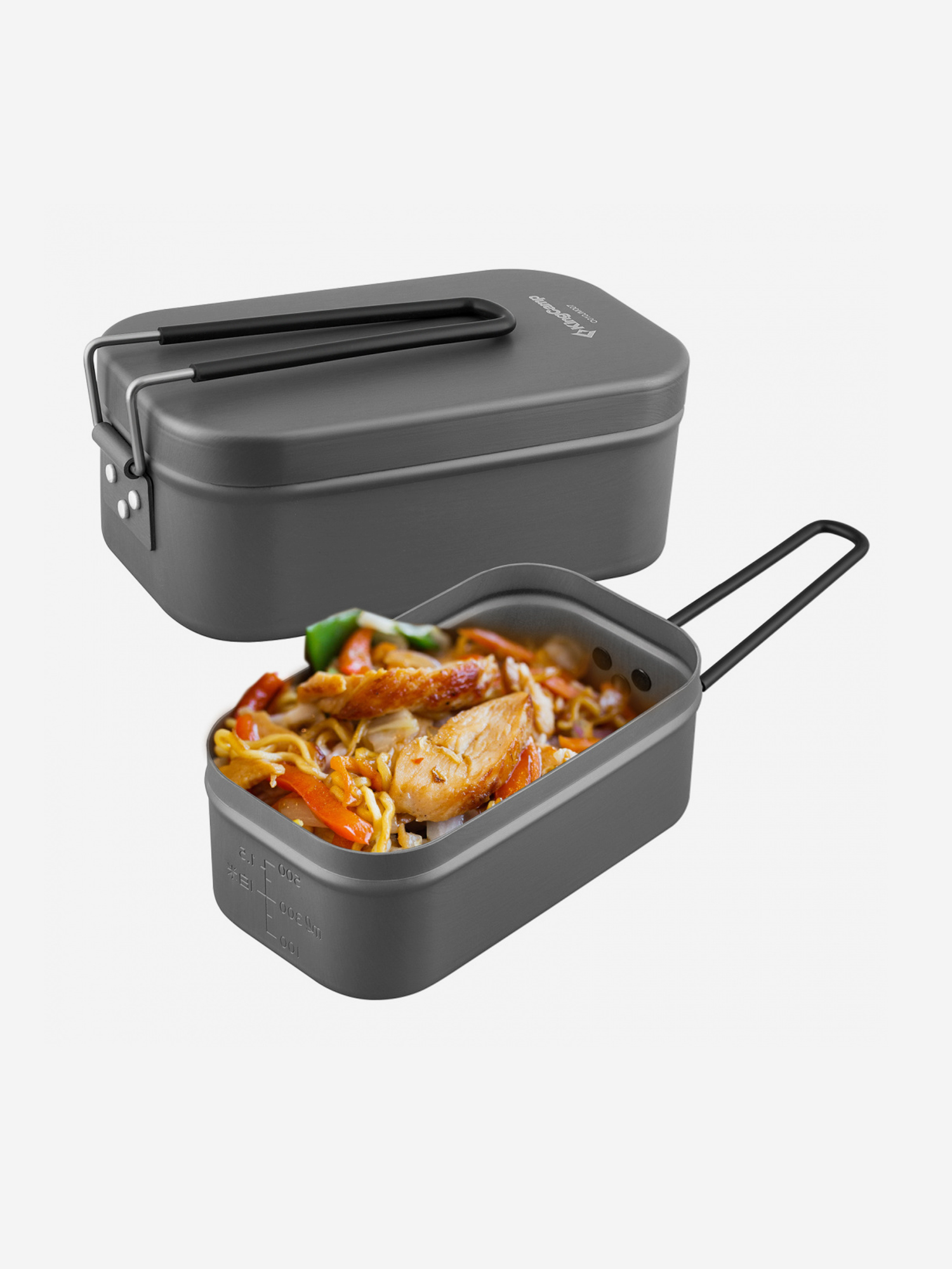 

Кастрюля походная KingCamp Climber mess tin, Серебряный