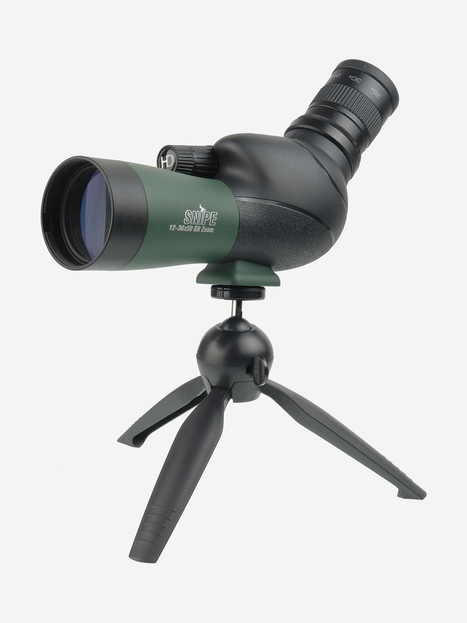 

Зрительная труба Veber Snipe 12-36x50 GR Zoom, Зеленый