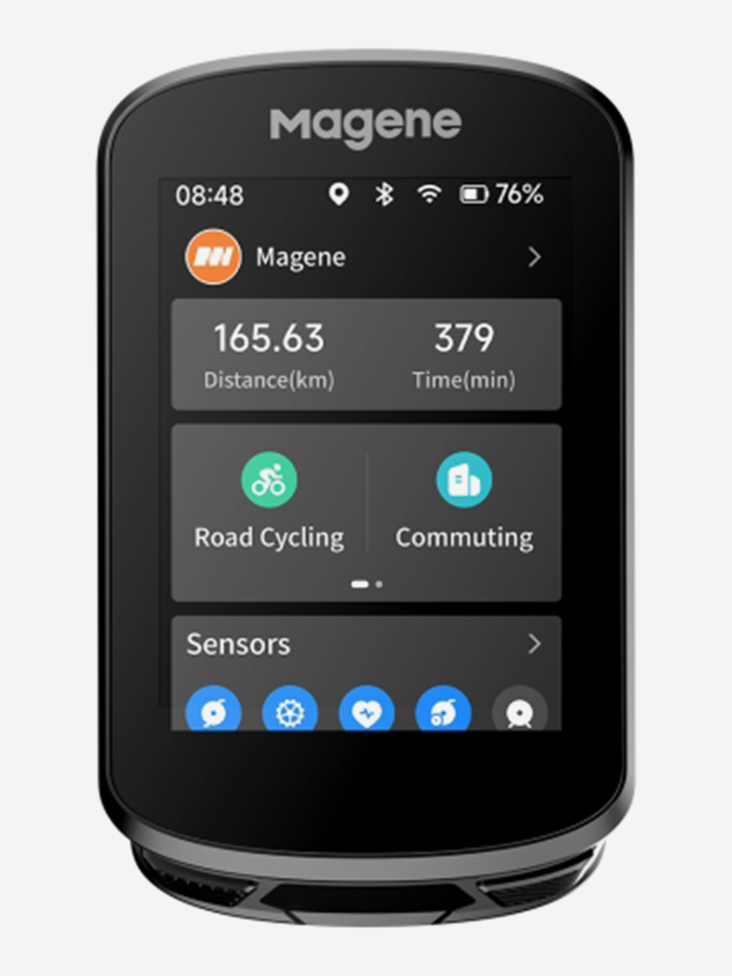 

GPS велокомпьютер Magene C506, Черный