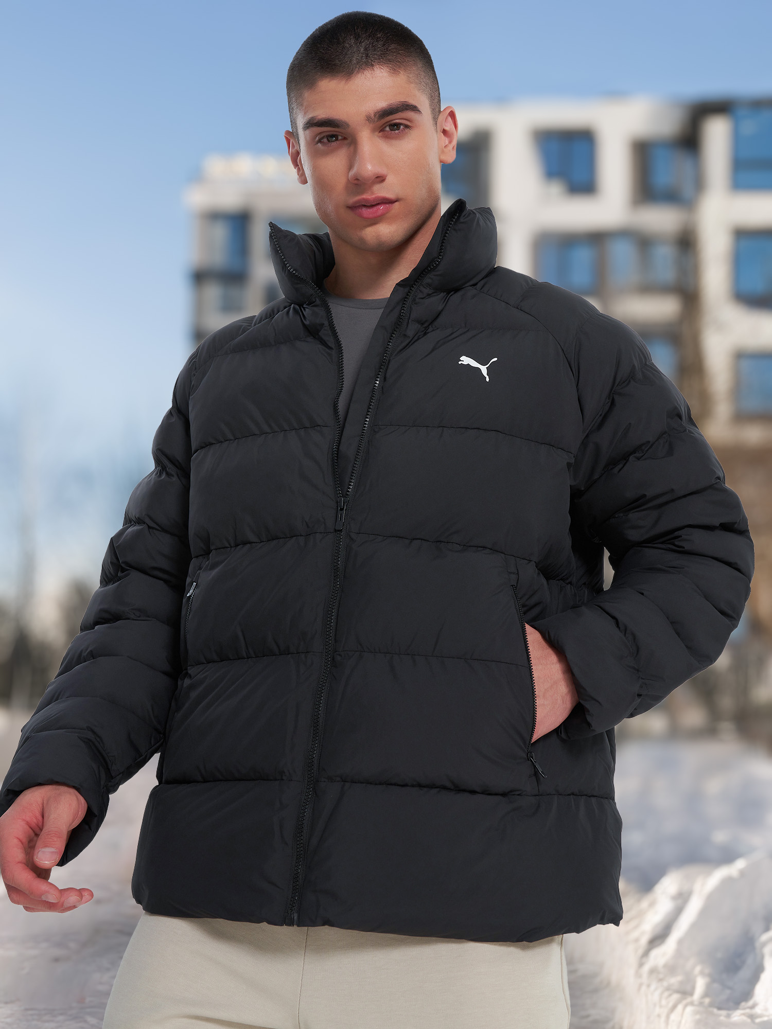 

Пуховик мужской PUMA Mono, Черный