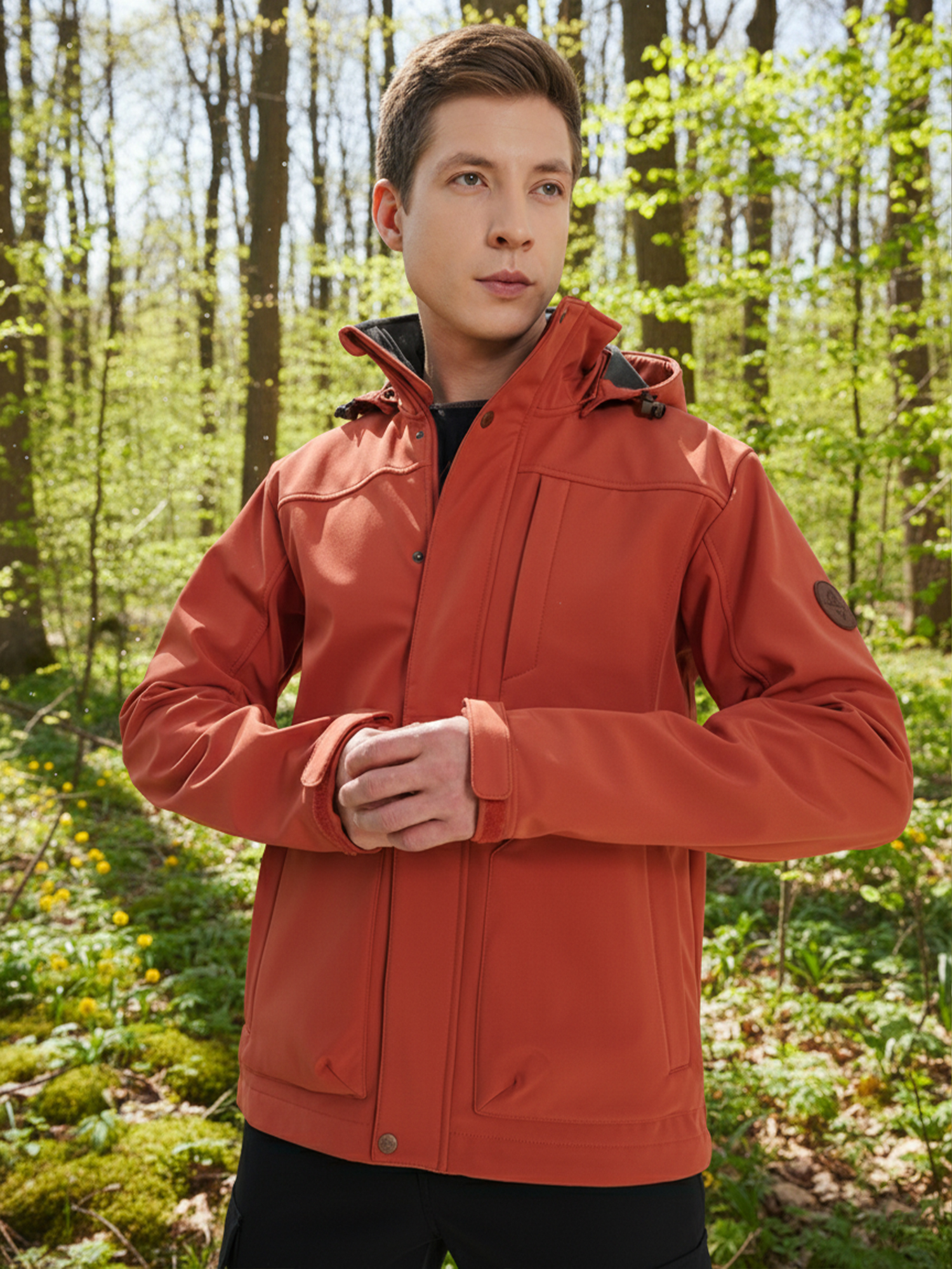 

Куртка софтшелл мужская Cordillero, Оранжевый