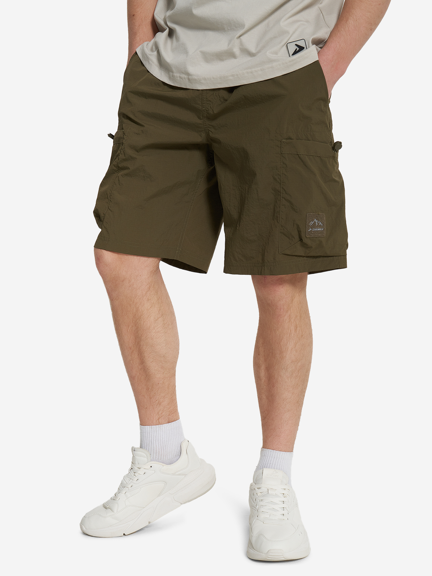 

Шорты мужские оверсайз Demix, Зеленый