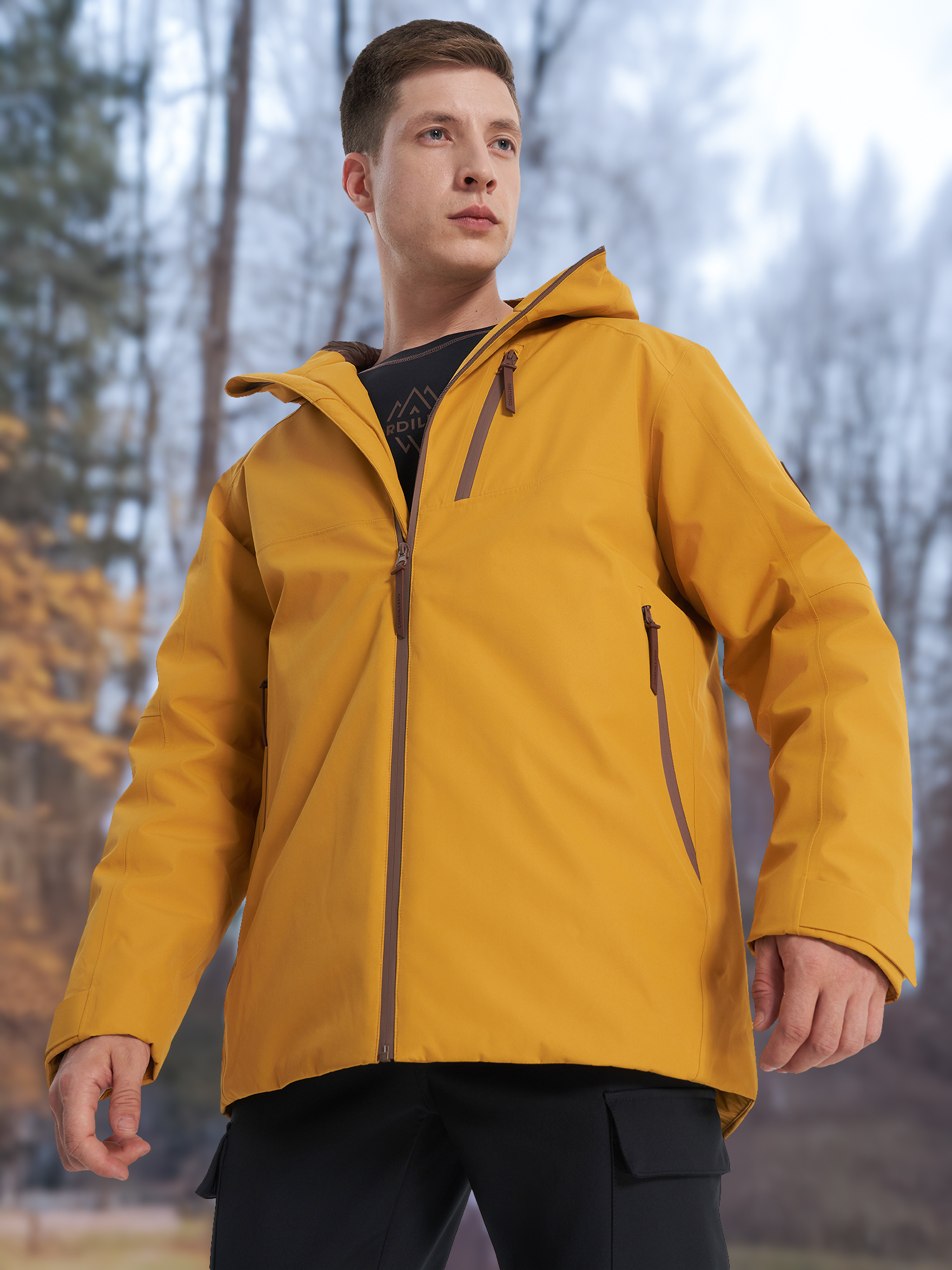 

Куртка утепленная мужская Cordillero, Желтый