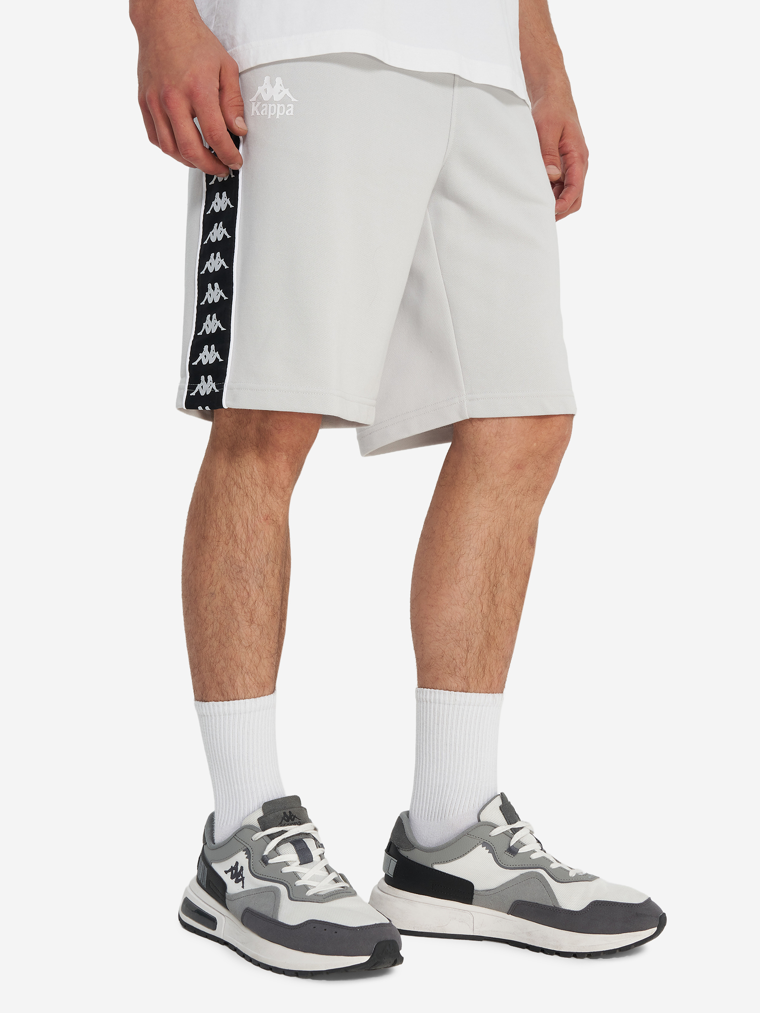 Шорты Kappa Banda d’Origini, серый, арт. 140789KAP-91