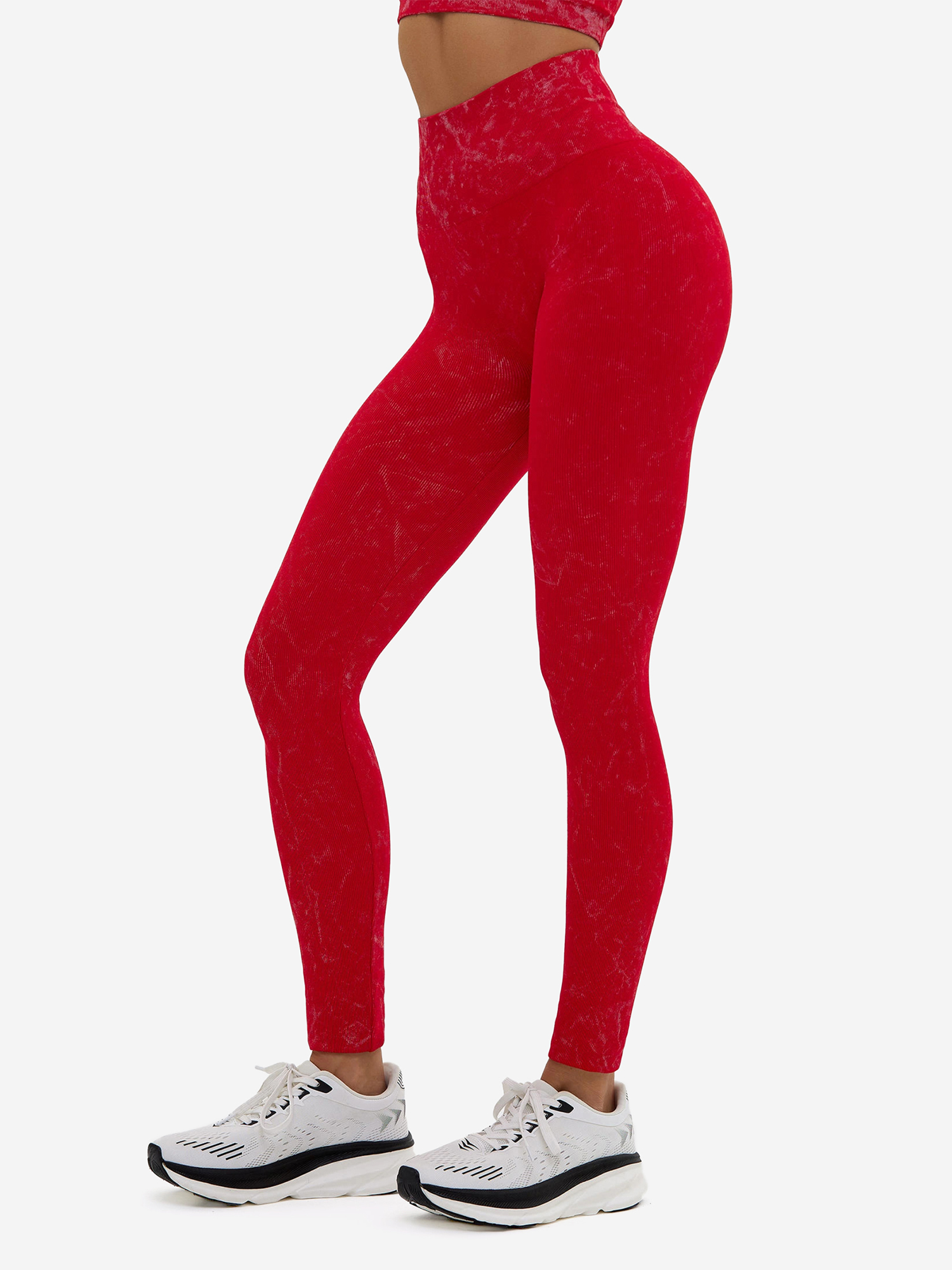 

Лосины женские Bona Fide: Marble Leggings "Red", Красный