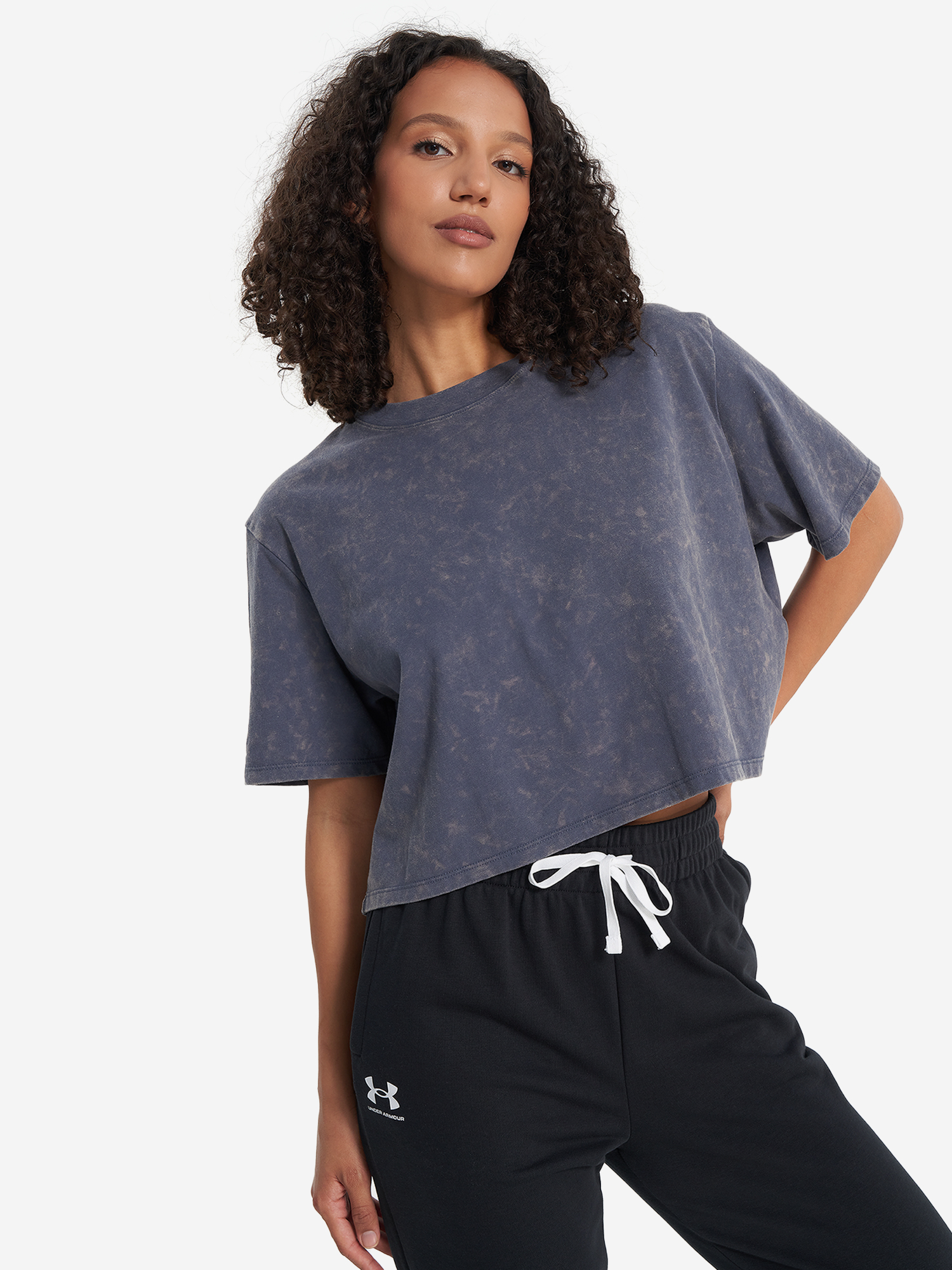 

Футболка женская Under Armour Rival Wash, Серый