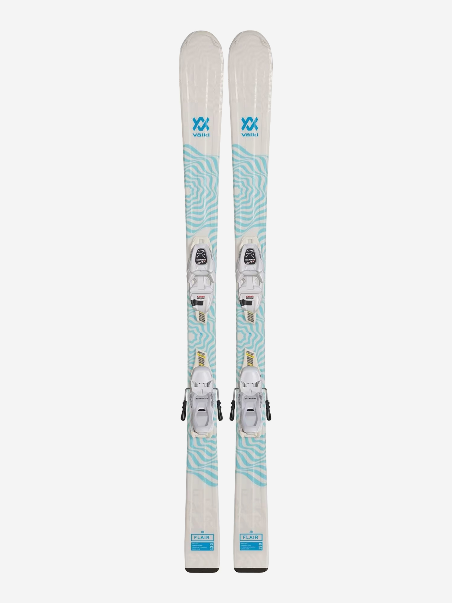 

Горные лыжи детские Volkl Flair + крепления 7.0 vMotion, Белый