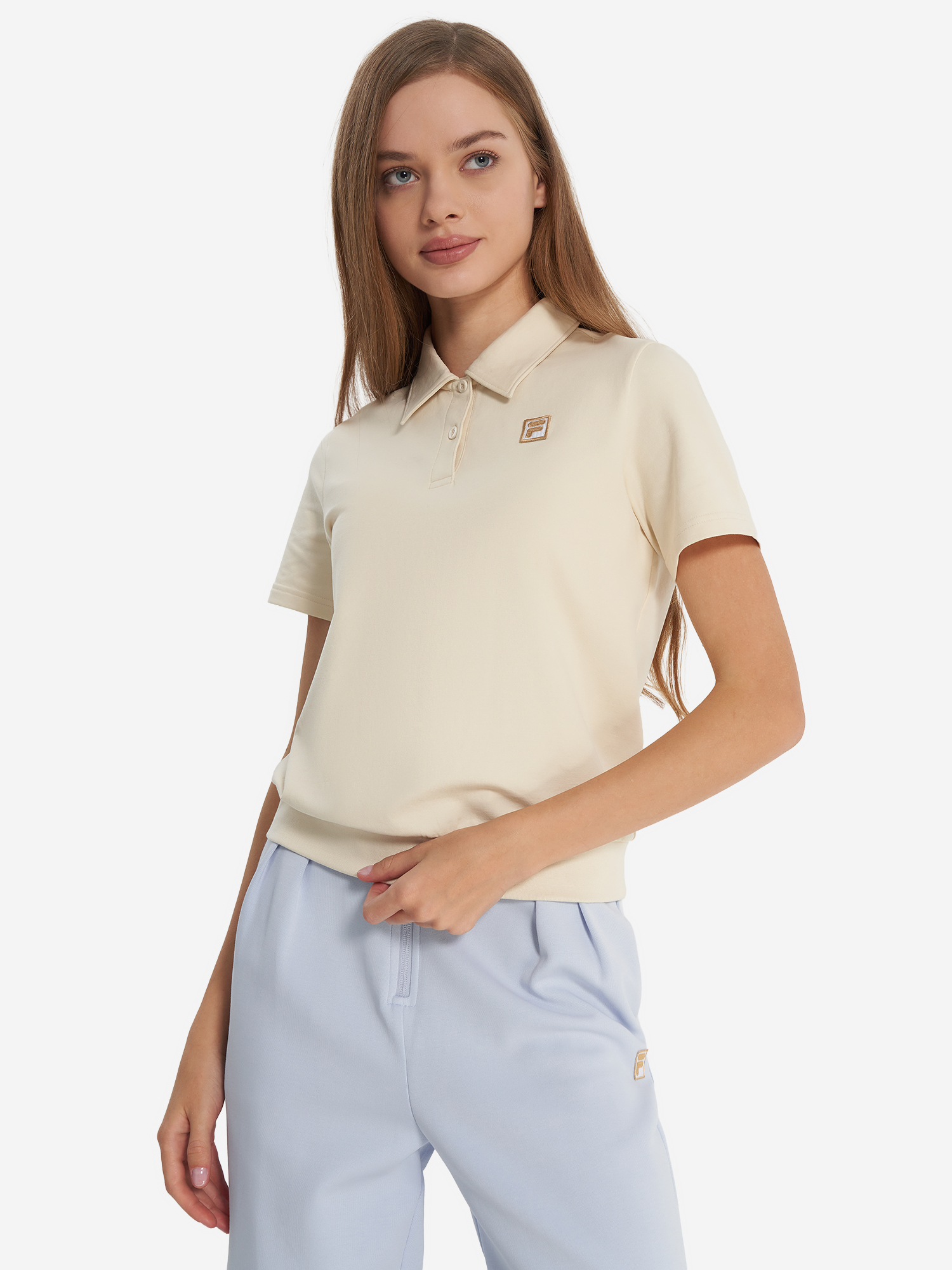 

Поло женское FILA, Бежевый