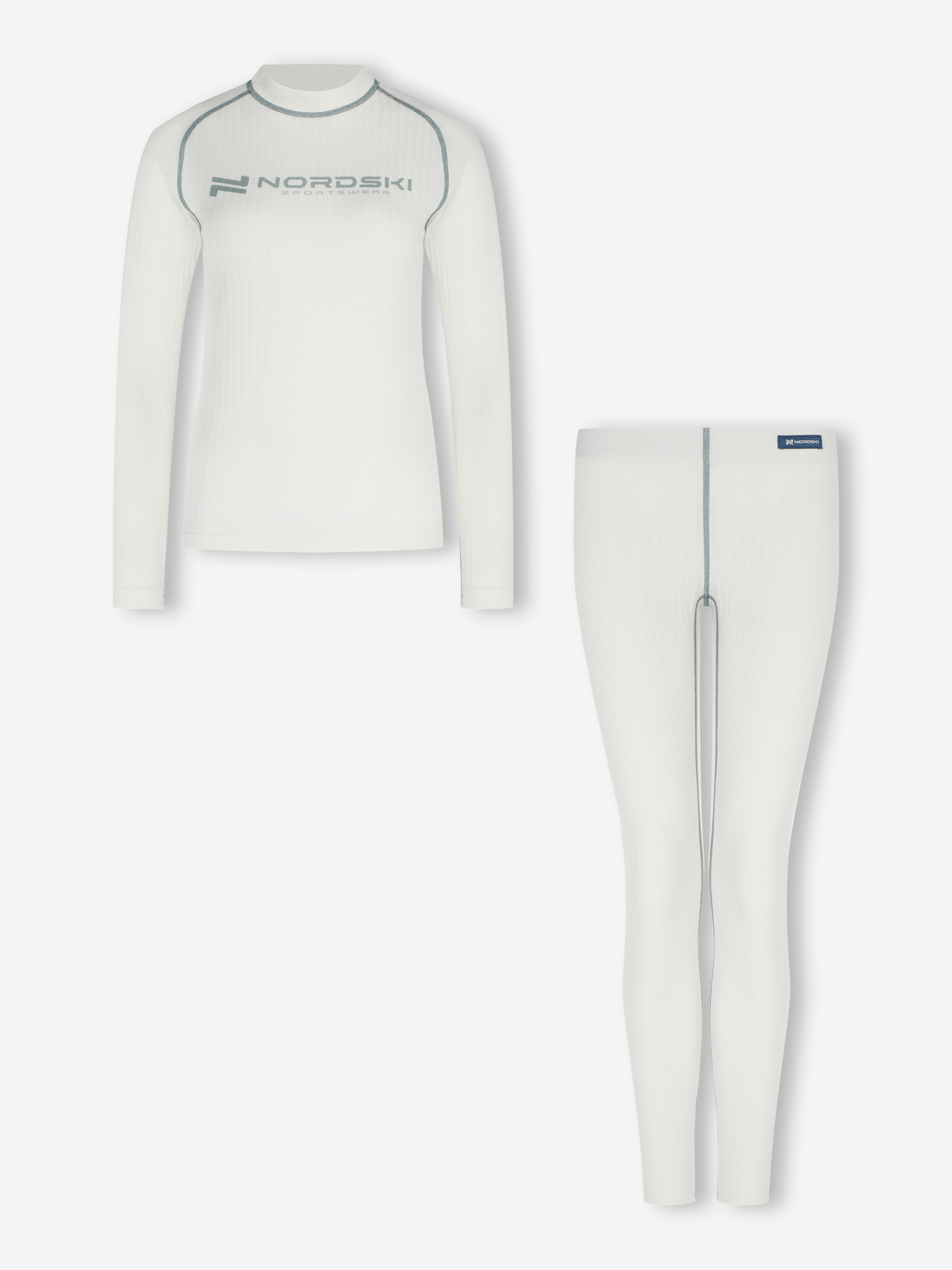 Комплект термобелья женский Nordski Race, белый, арт. nsw338001n2v-001