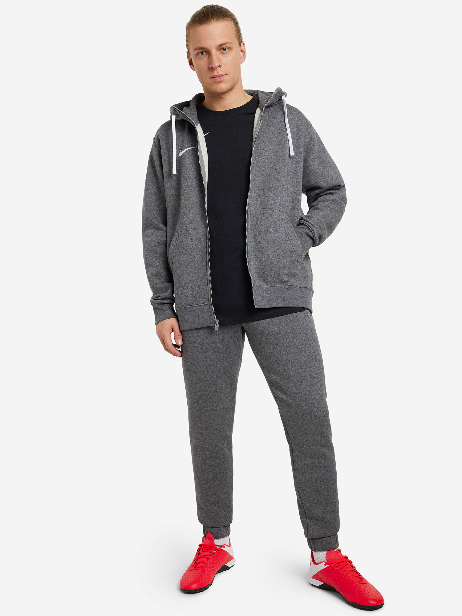 Толстовка мужская Nike Sweater Park 20, Серый CW6887N06-071, размер RUS 50-52 - фото 3