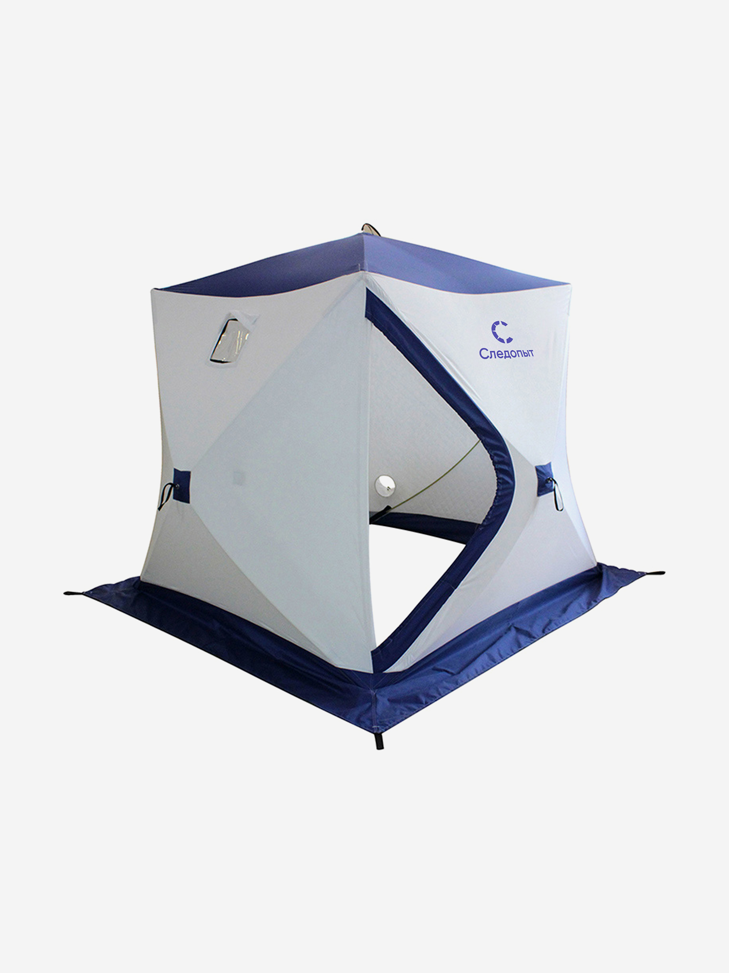 Изображение товара Зимняя палатка Следопыт Куб 1,9х1,9х2,05 м для зимней рыбалки и охоты