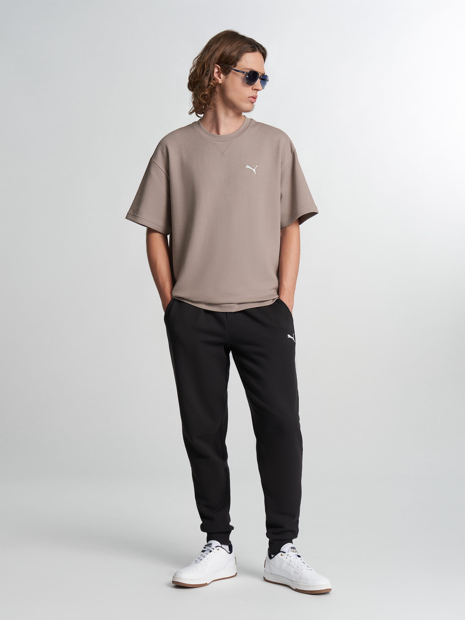 Футболка мужская PUMA Essentials Elevated, Бежевый 5
