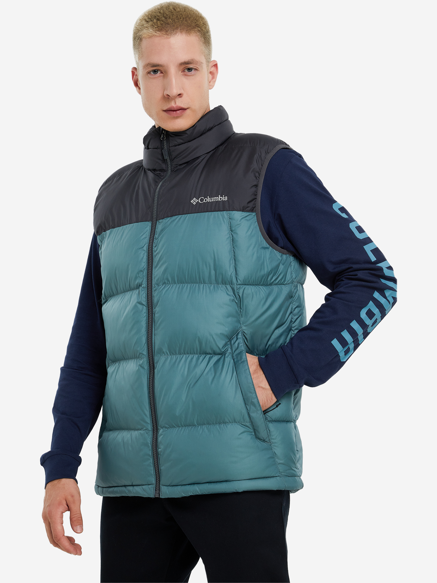 

Жилет утепленный мужской Columbia Pike Lake Vest, Зеленый