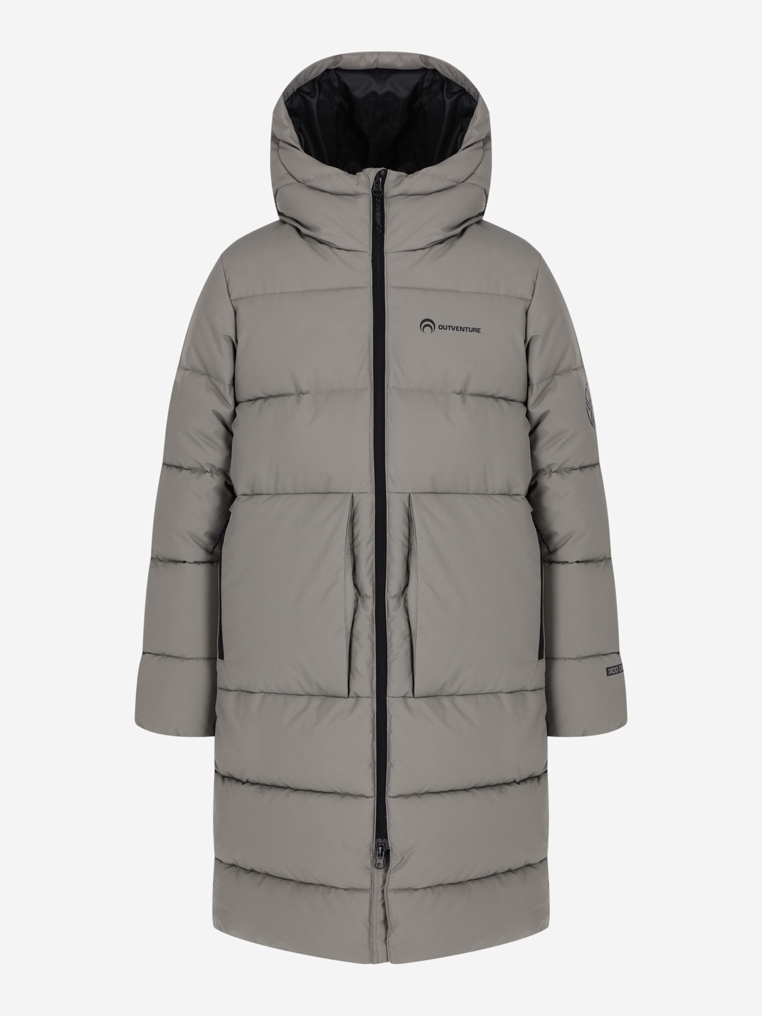 Изображение товара Утепленное пальто для мальчиков Outventure в коричневом цвете