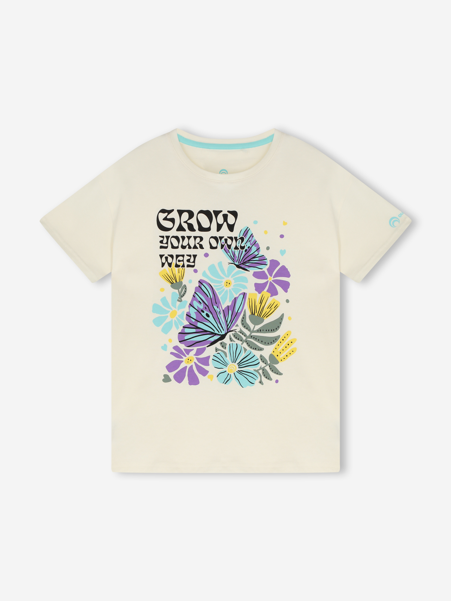 Футболка Outventure для девочек, белый, арт. 134768out-w9