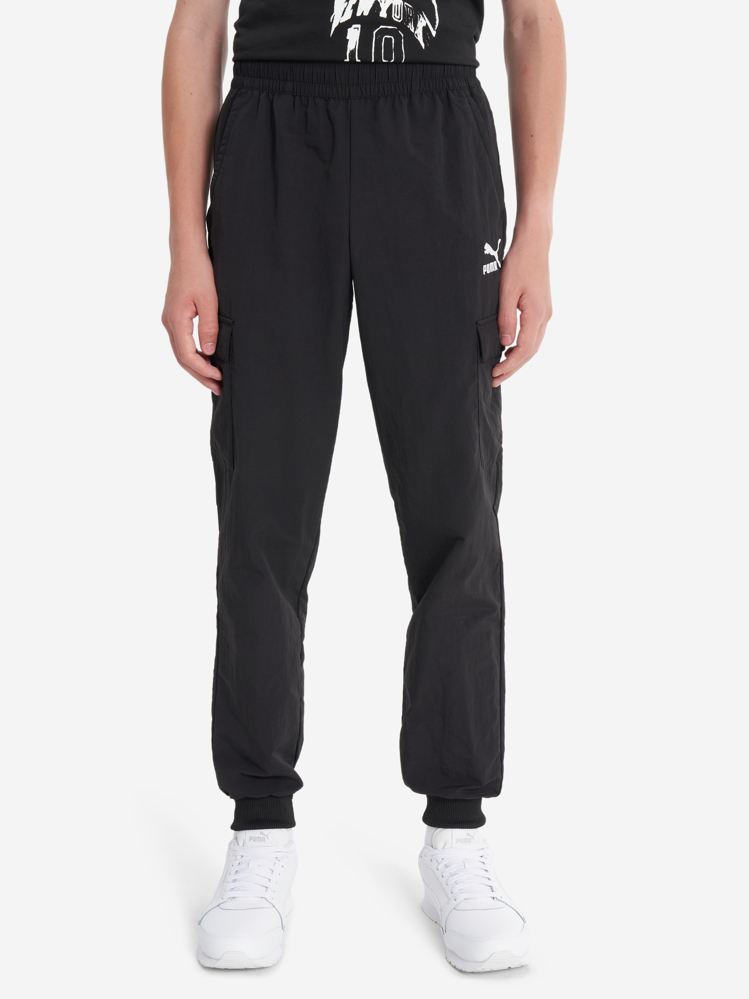 Брюки детские PUMA Classic Cargo, Черный 4