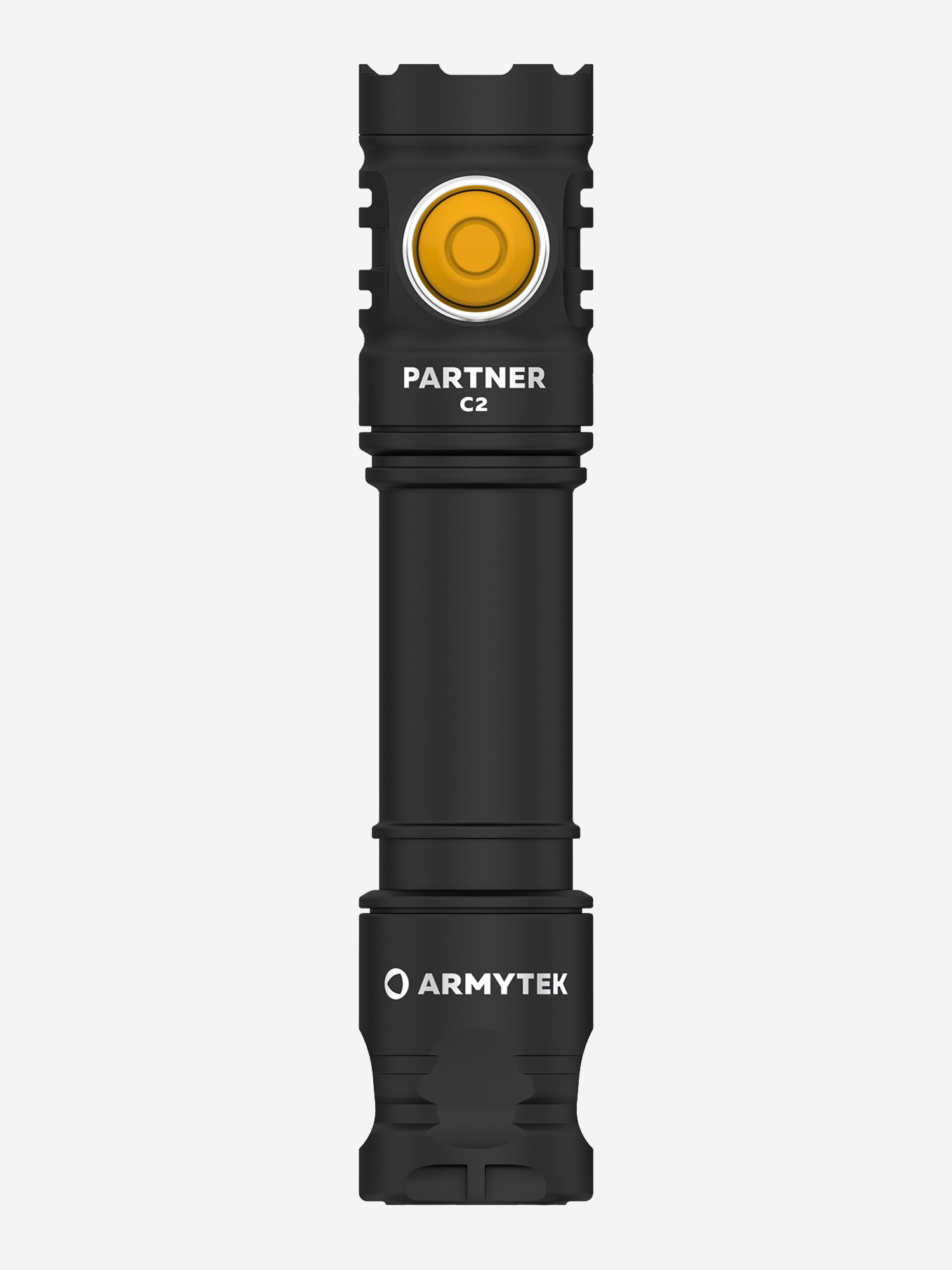 Фонарь ручной Armytek Partner C2 Magnet USB, теплый свет, Черный