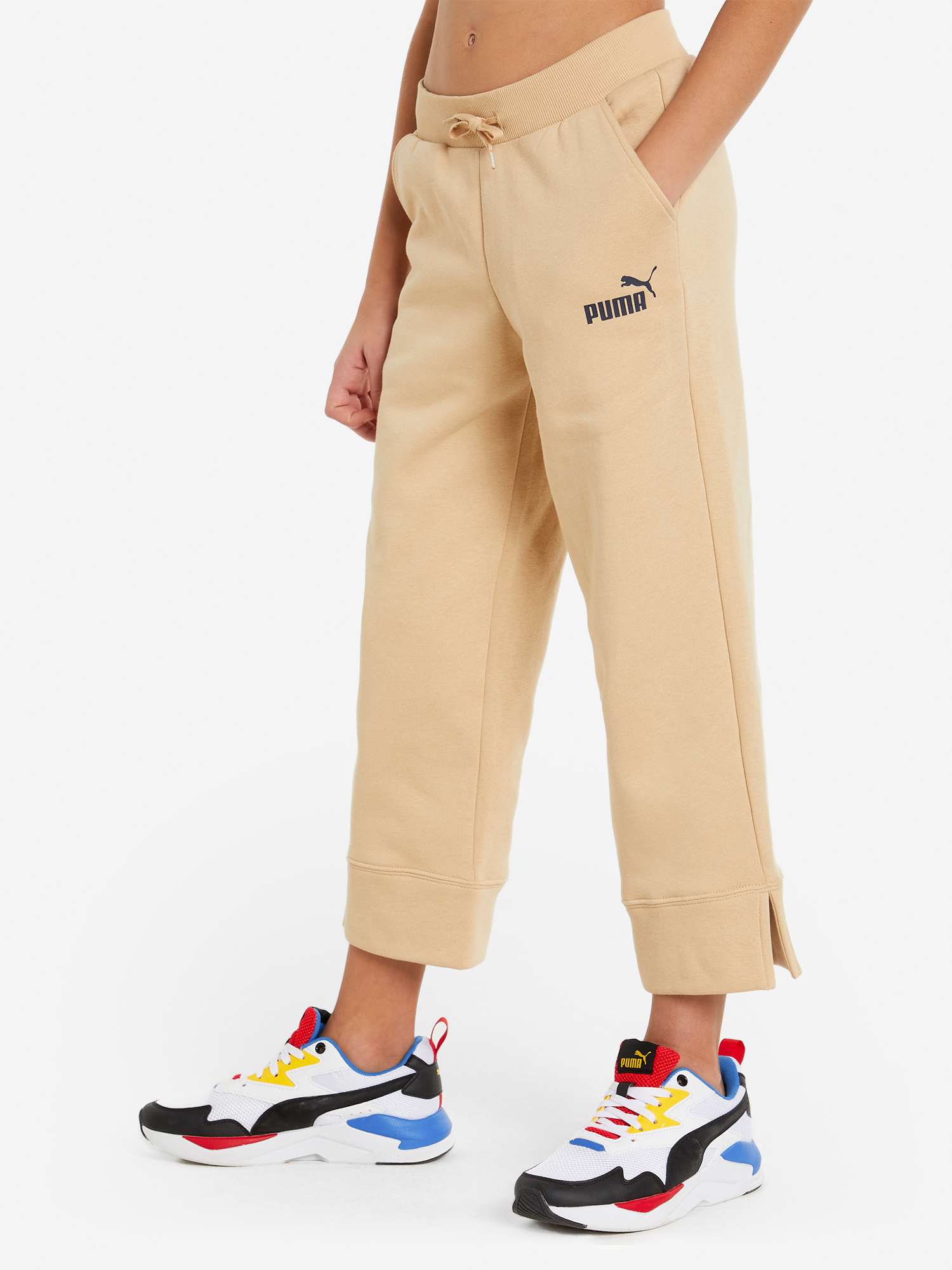 

Брюки для девочек Puma Alpha, Бежевый