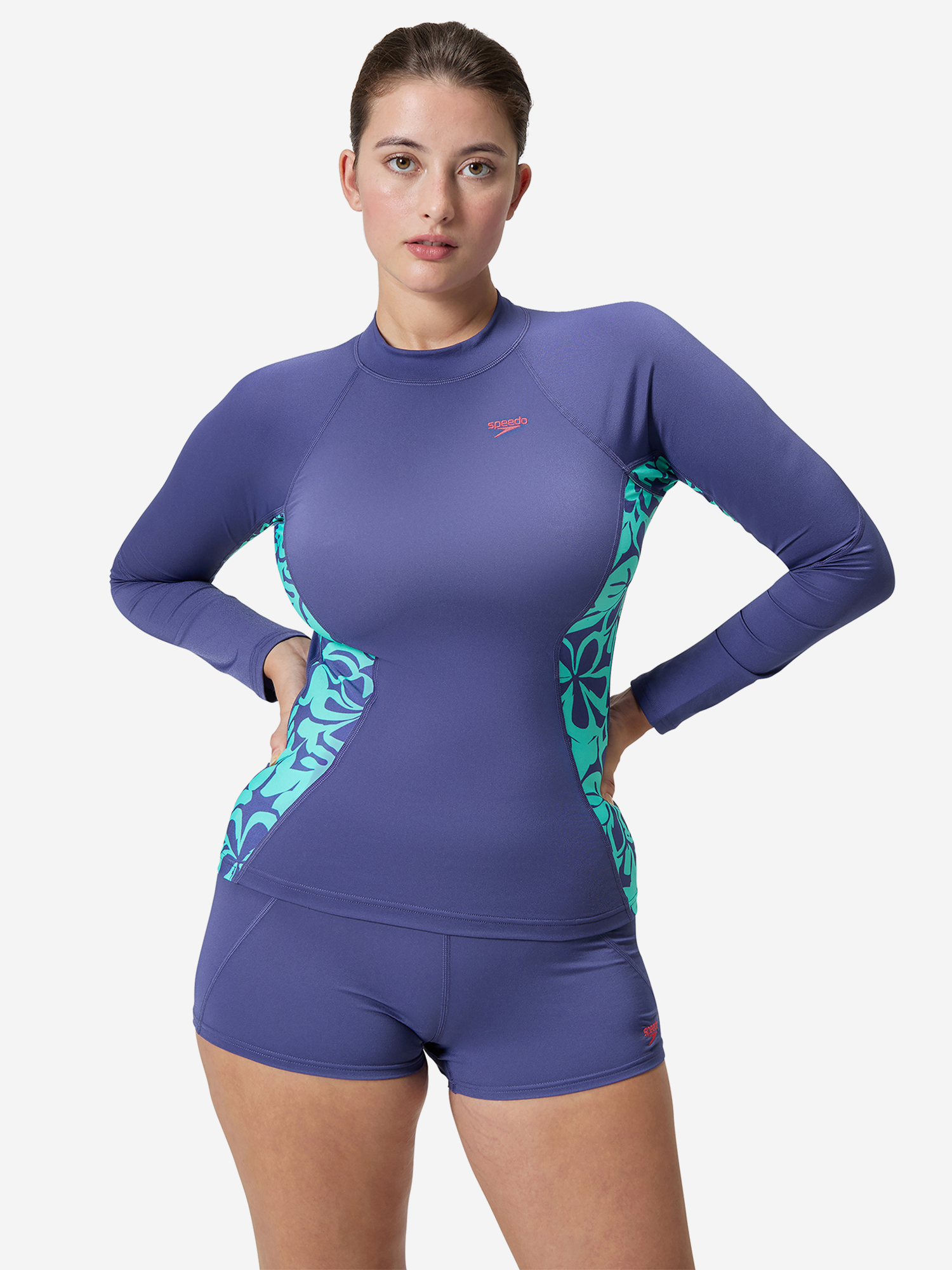 Рашгард женский Speedo Синий 6749₽
