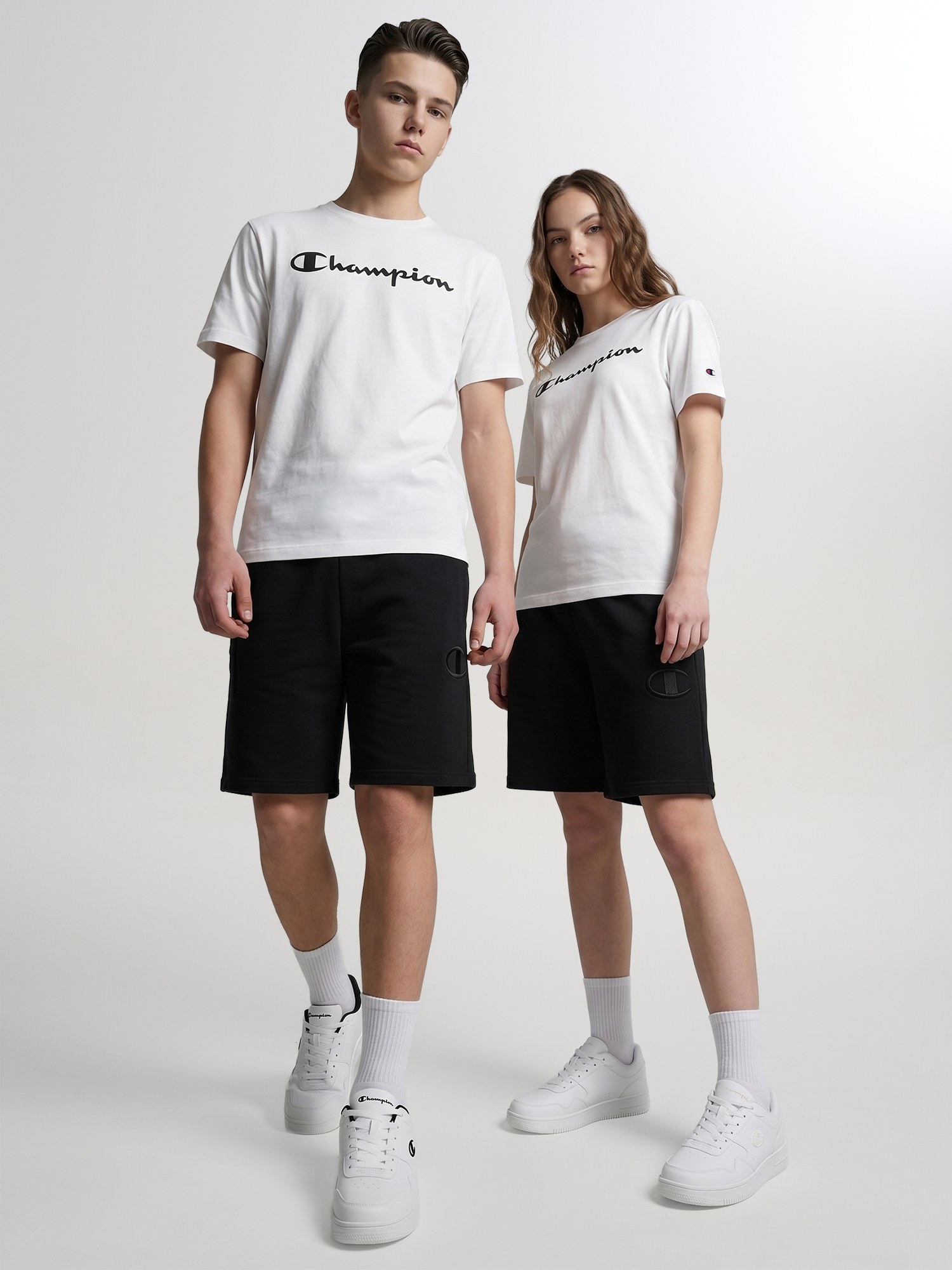 Изображение товара Шорты для мальчиков Champion спортивные летние прямые с карманами