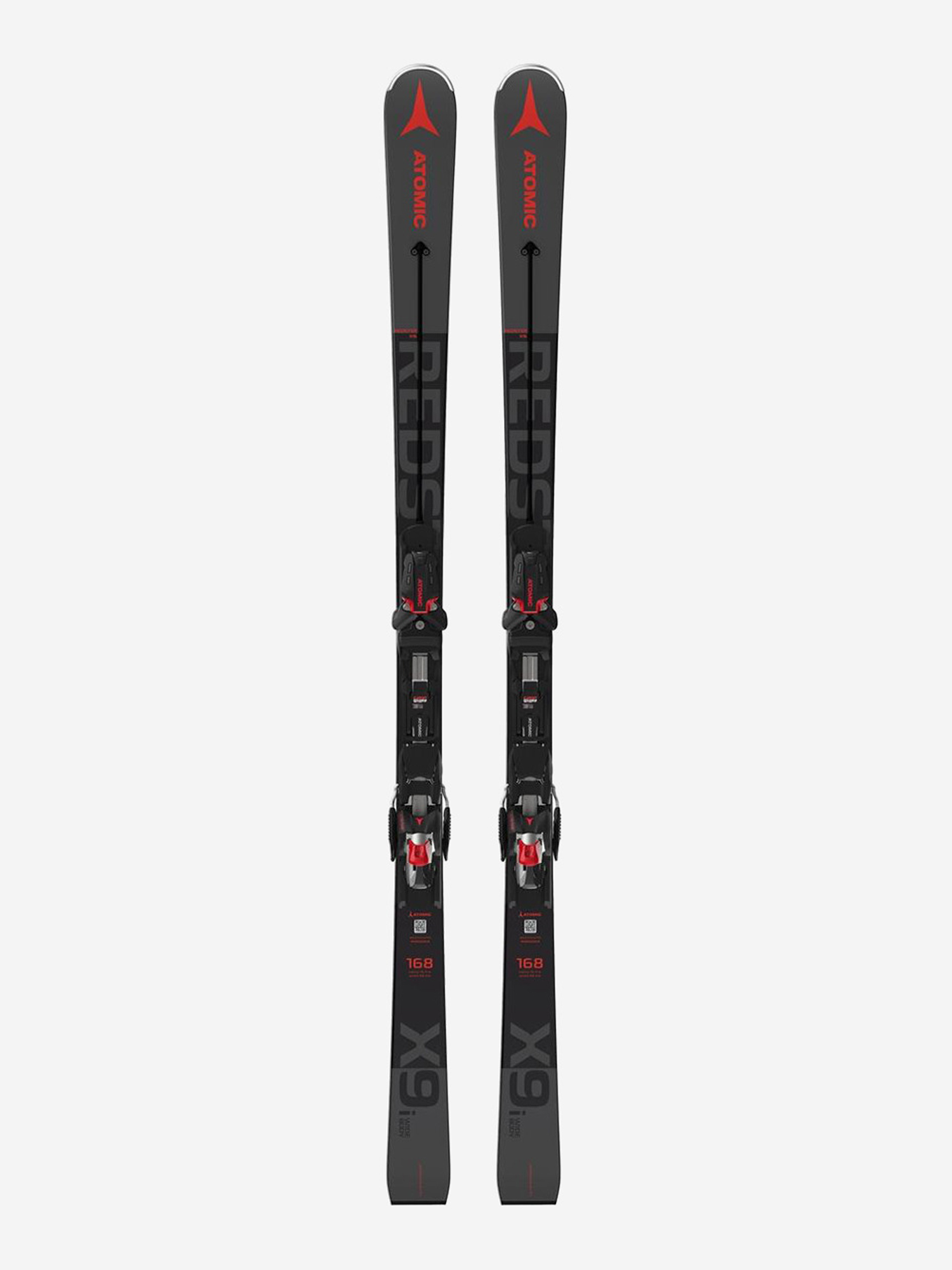

Горные лыжи с креплениями Atomic Redster X9I + X 12 GW Black/Red 20/21, Черный