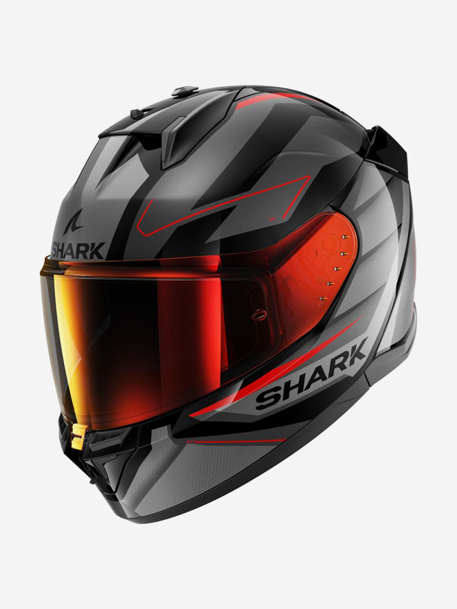

Мотошлем интеграл Shark D-SKWAL 3 SIZLER Black/Anthracite/Red, Черный