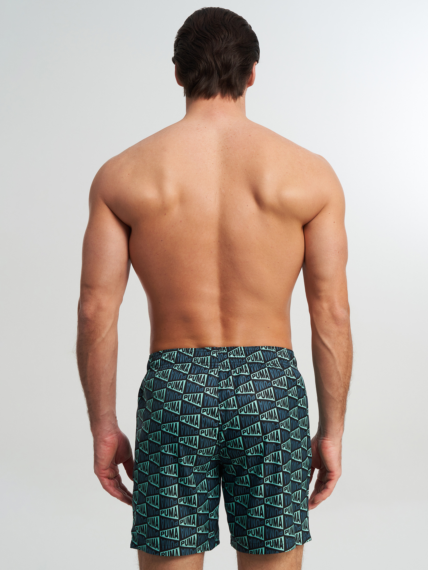Шорты плавательные мужские PUMA Swim, Зеленый 2