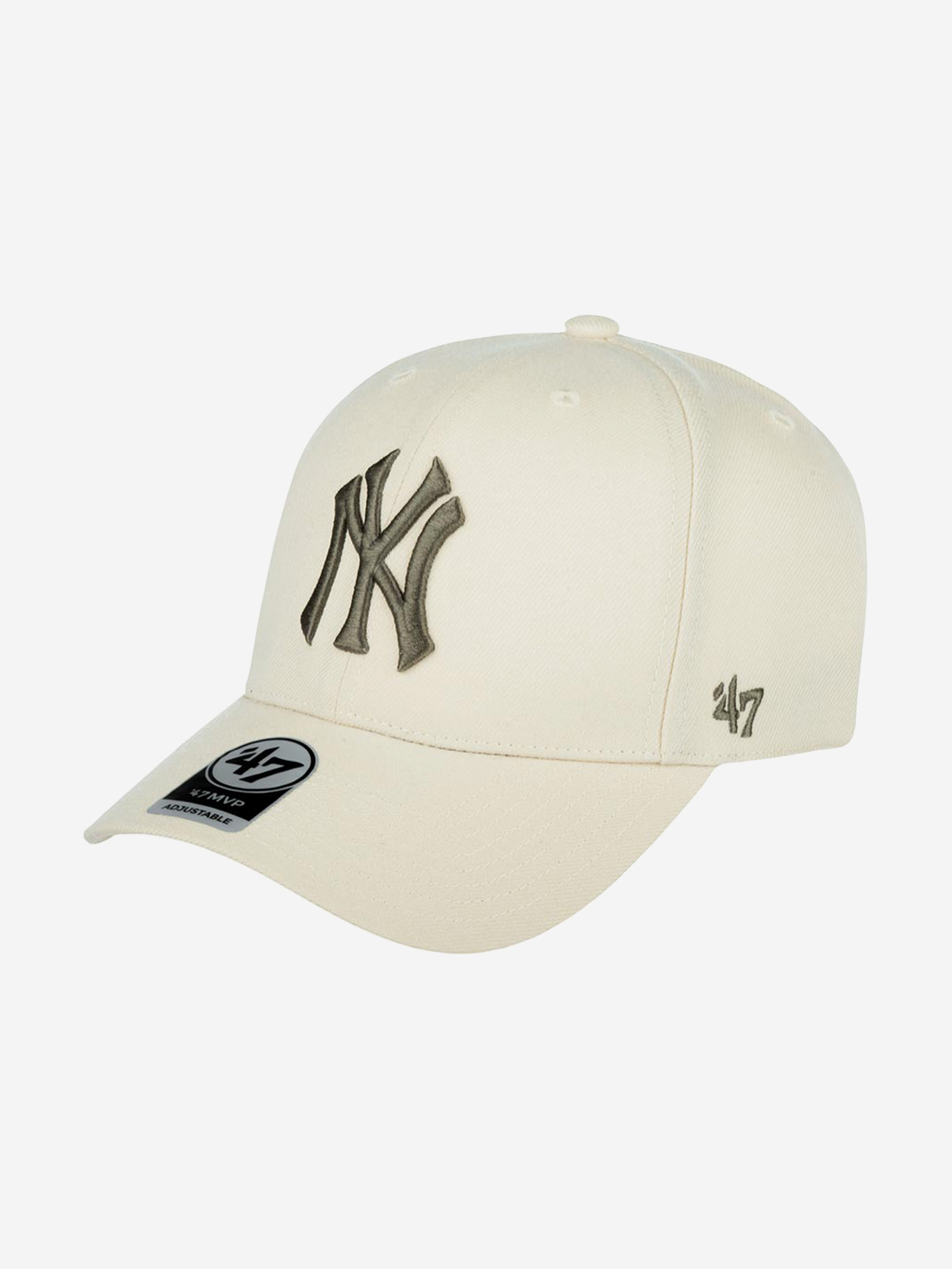 

Бейсболка 47 BRAND B-MVPSP17WBP New York Yankees MLB (белый), Белый