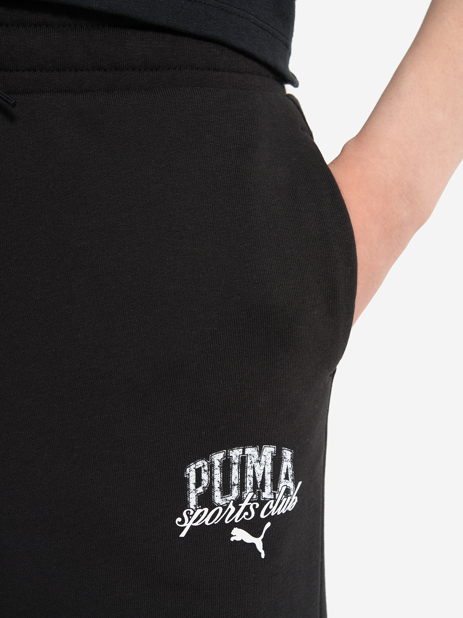 Брюки для девочек PUMA Classic, Черный 5