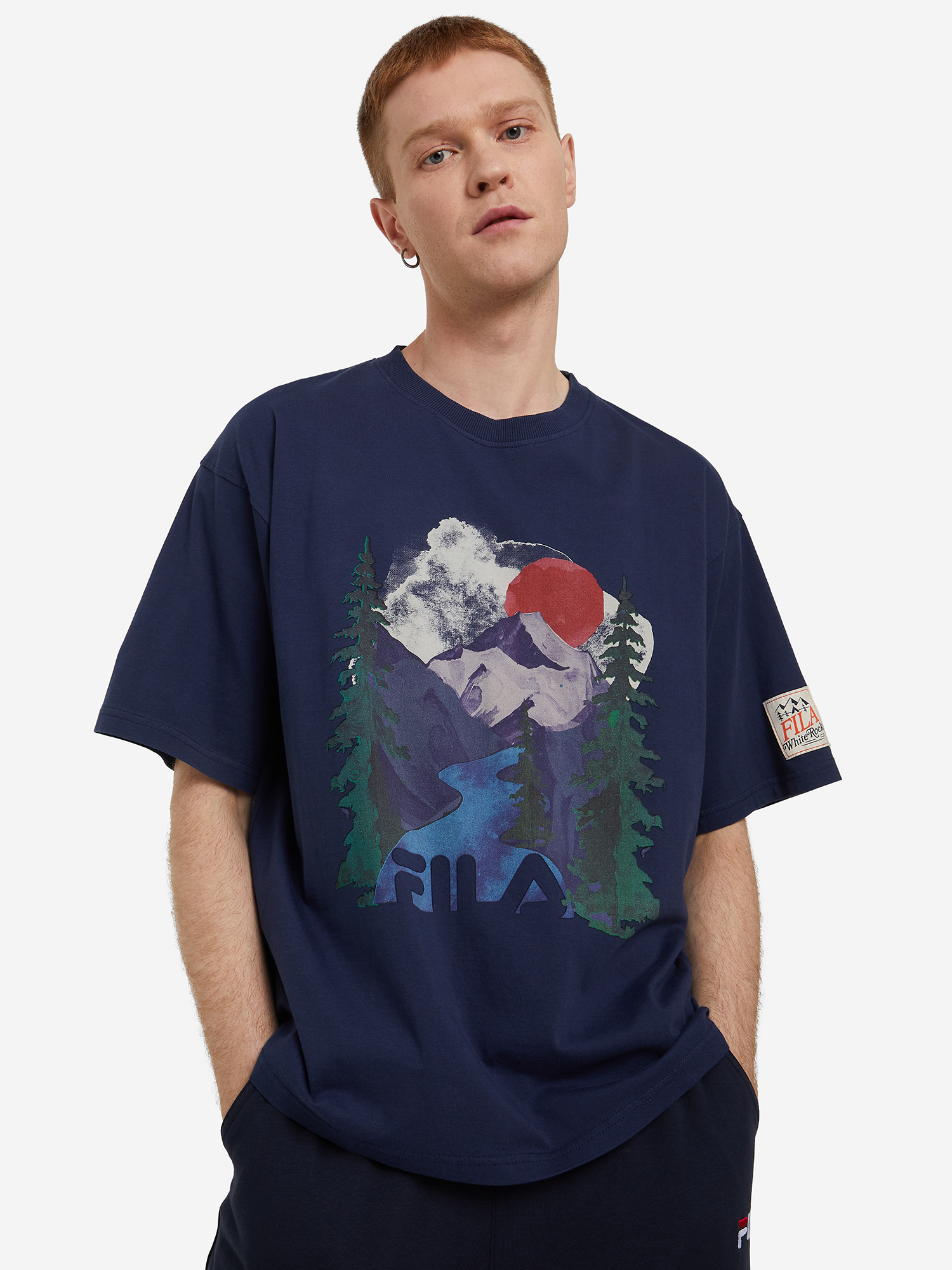 

Футболка мужская FILA Davey, Синий