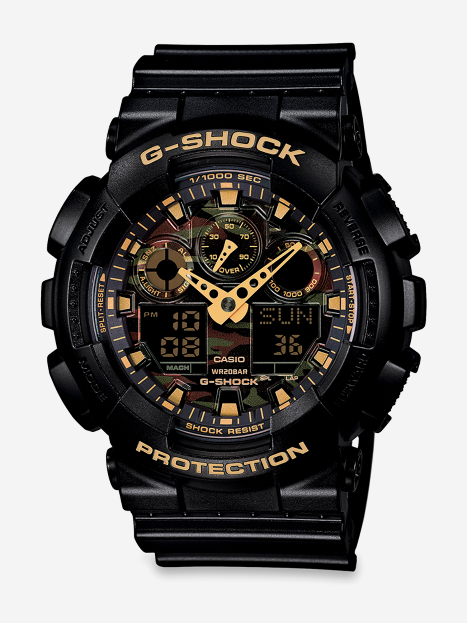 

Наручные часы Casio G-SHOCK GA-100CF-1A9, Серый